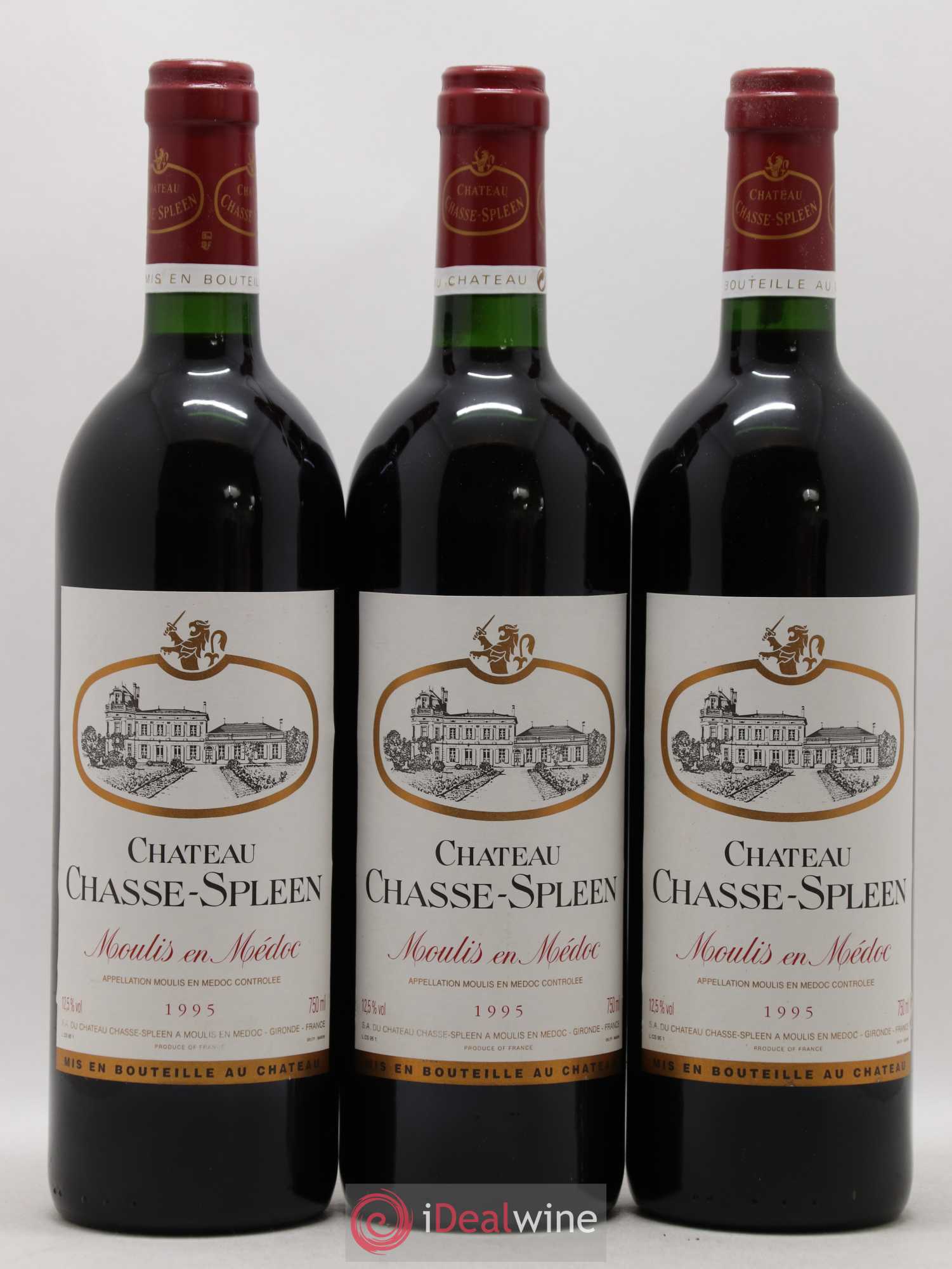 Château Chasse Spleen 1995 - Lot de 6 bouteilles - 2