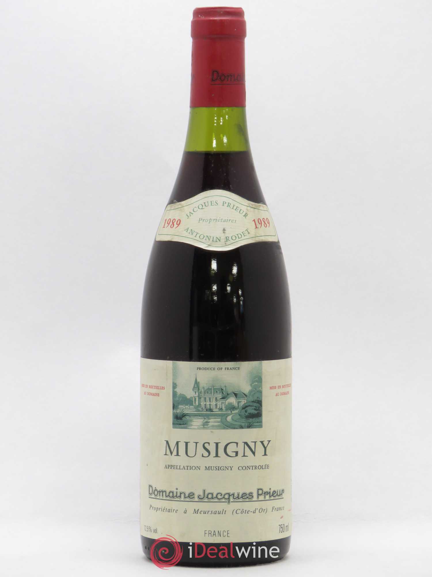 Musigny Grand Cru Jacques Prieur (Domaine) 1989 - Lot de 1 bouteille - 0