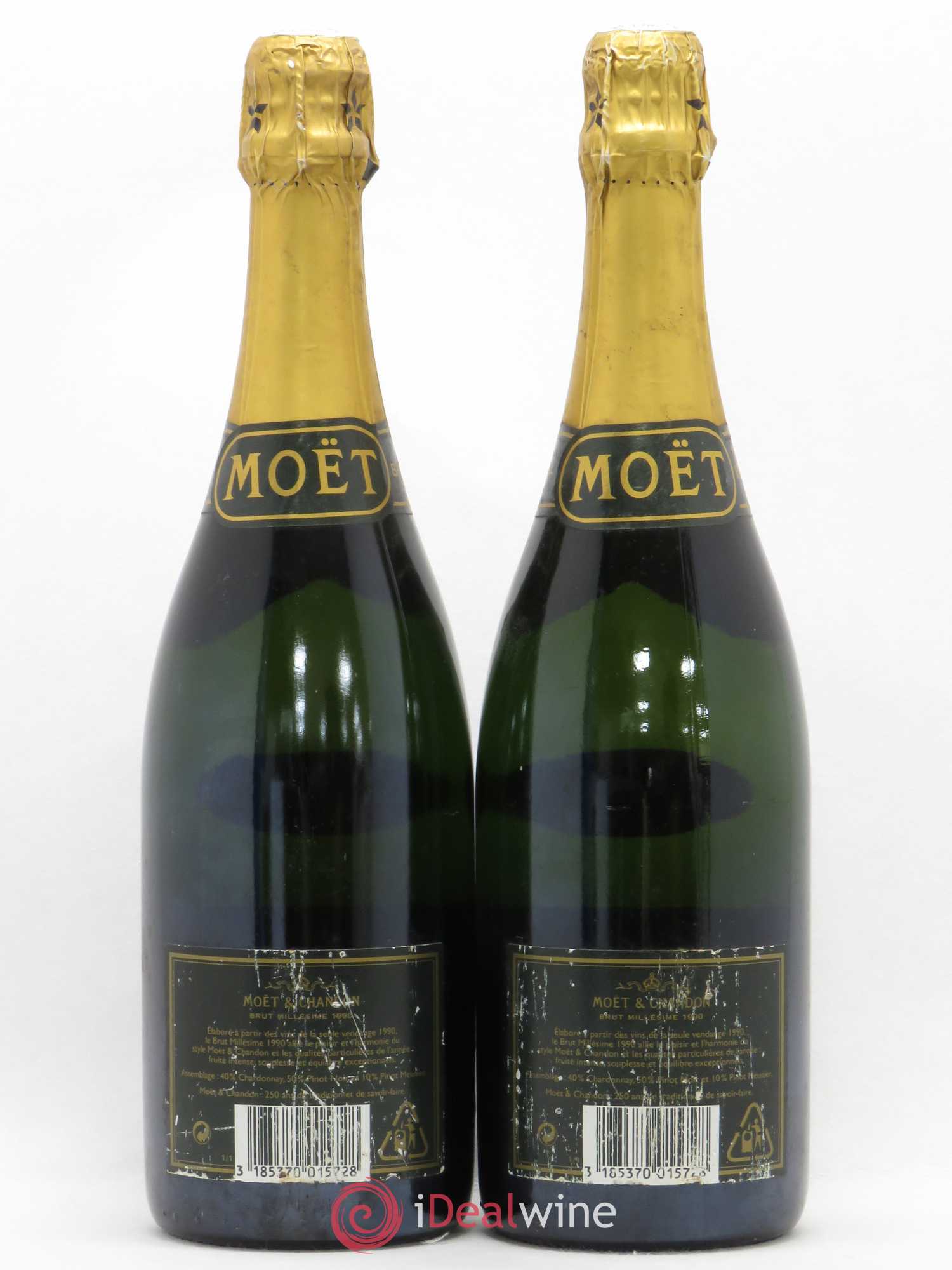 Grand Vintage Moët et Chandon 1990 - Lot de 2 bouteilles - 1