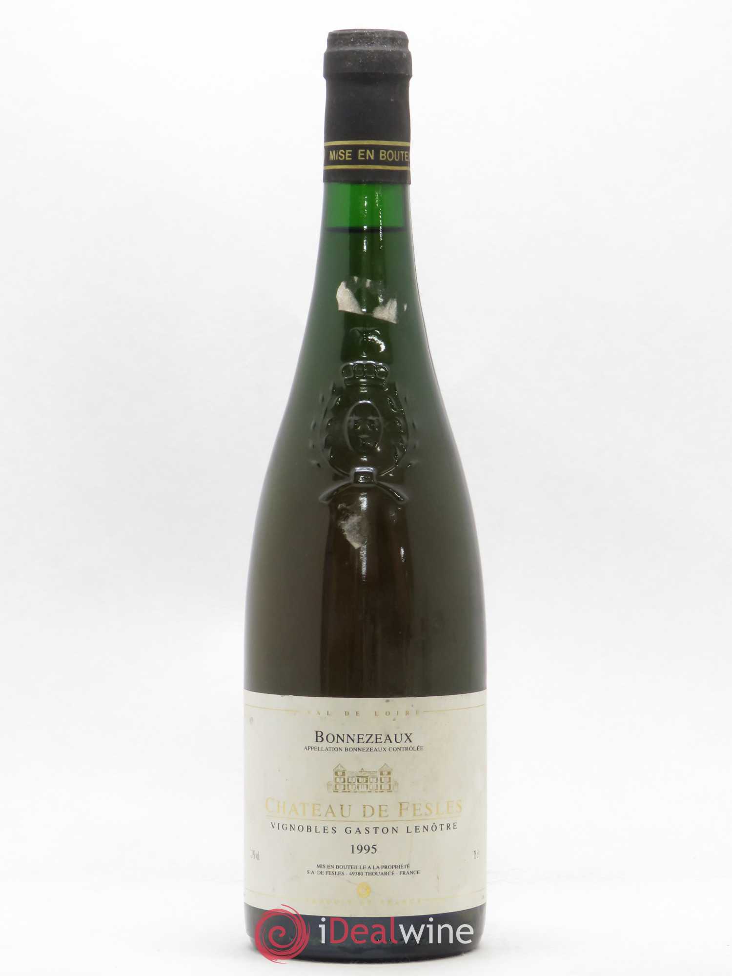 Bonnezeaux Château de Fesles Gaston Lenôtre 1995 - Lotto di 1 bottiglia - 0