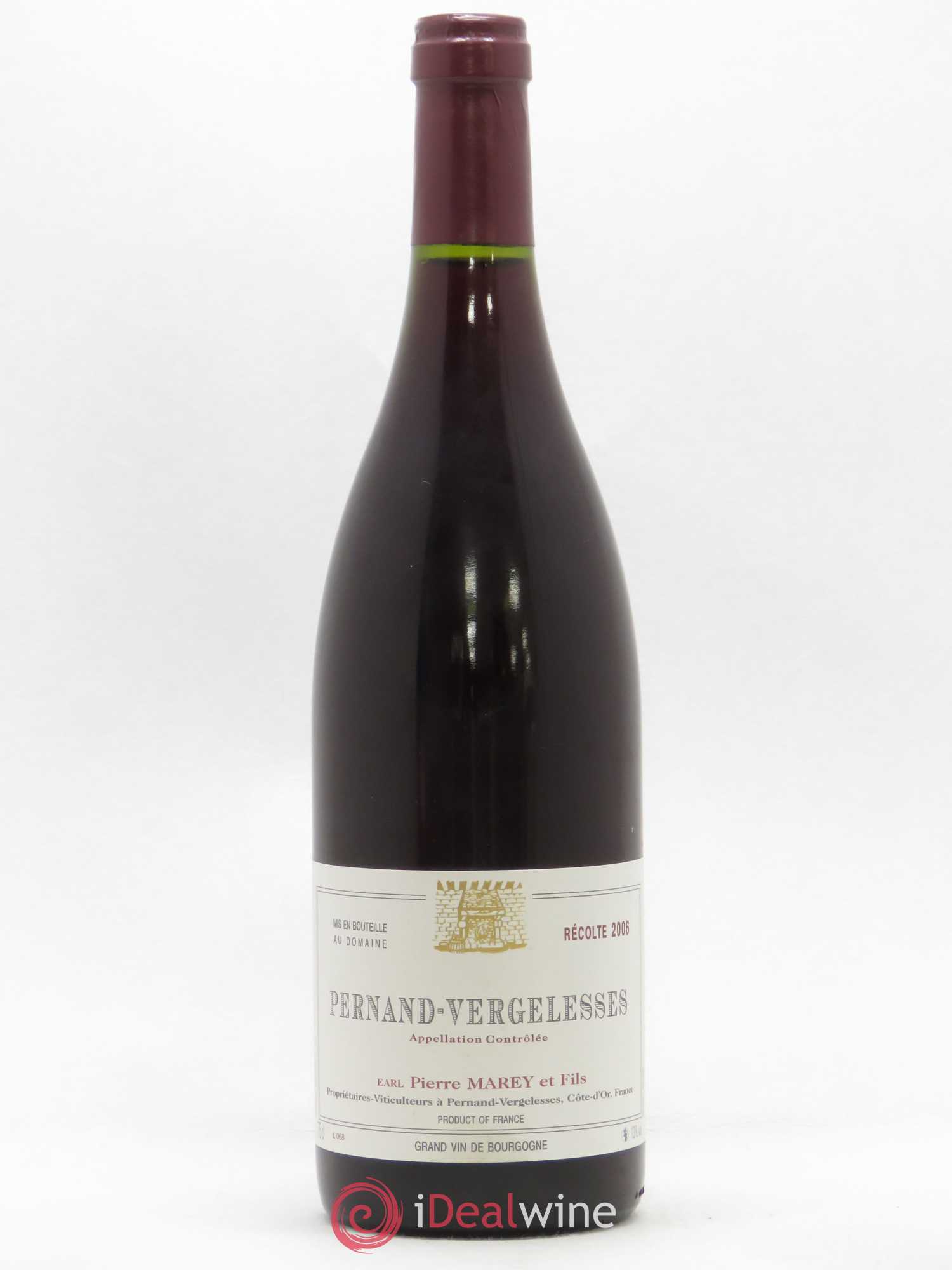 Pernand-Vergelesses Pierre Marey 2006 - Lot de 1 bouteille - 0