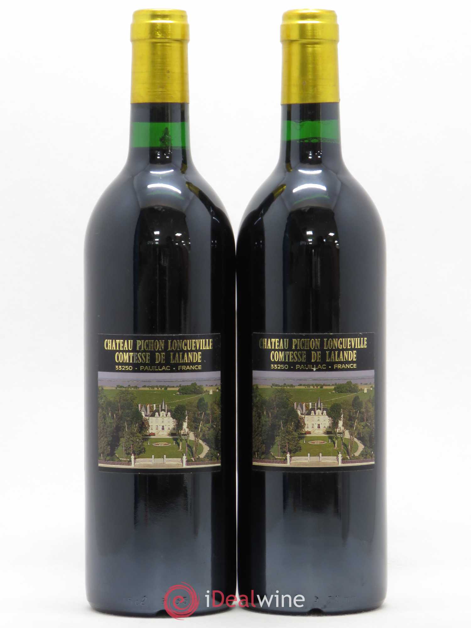 Château Pichon Longueville Comtesse de Lalande 2ème Grand Cru Classé 1989 - Lot de 2 bouteilles - 1