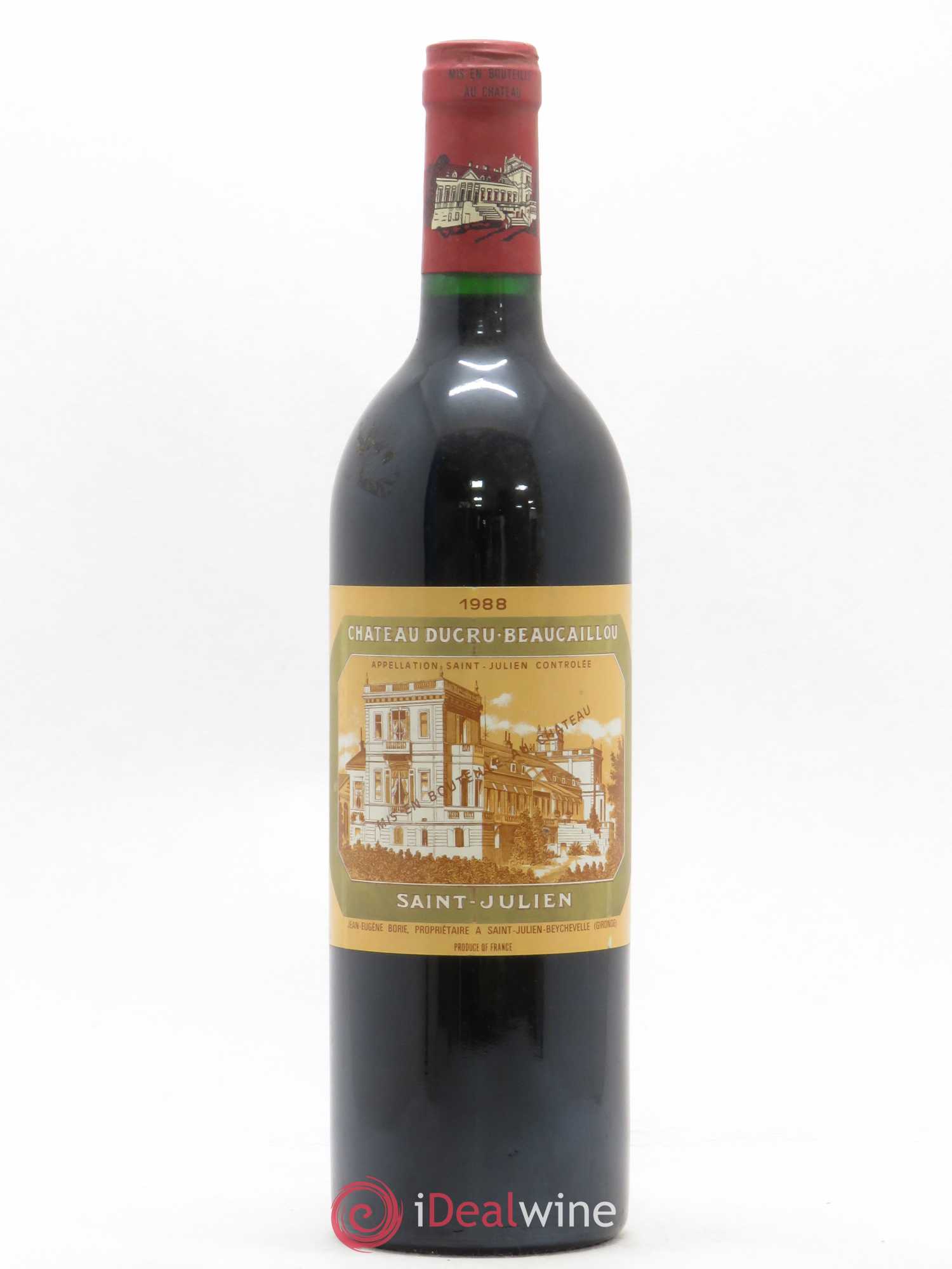 Château Ducru Beaucaillou 2ème Grand Cru Classé 1988 - Lot de 1 bouteille - 0