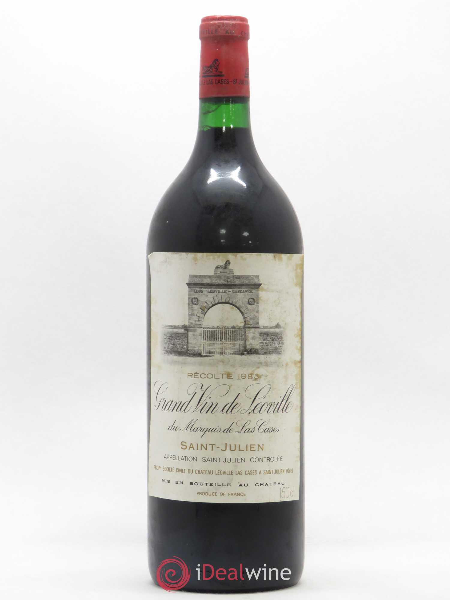 Château Léoville Las Cases 2ème Grand Cru Classé 1983 - Lot de 1 magnum - 0