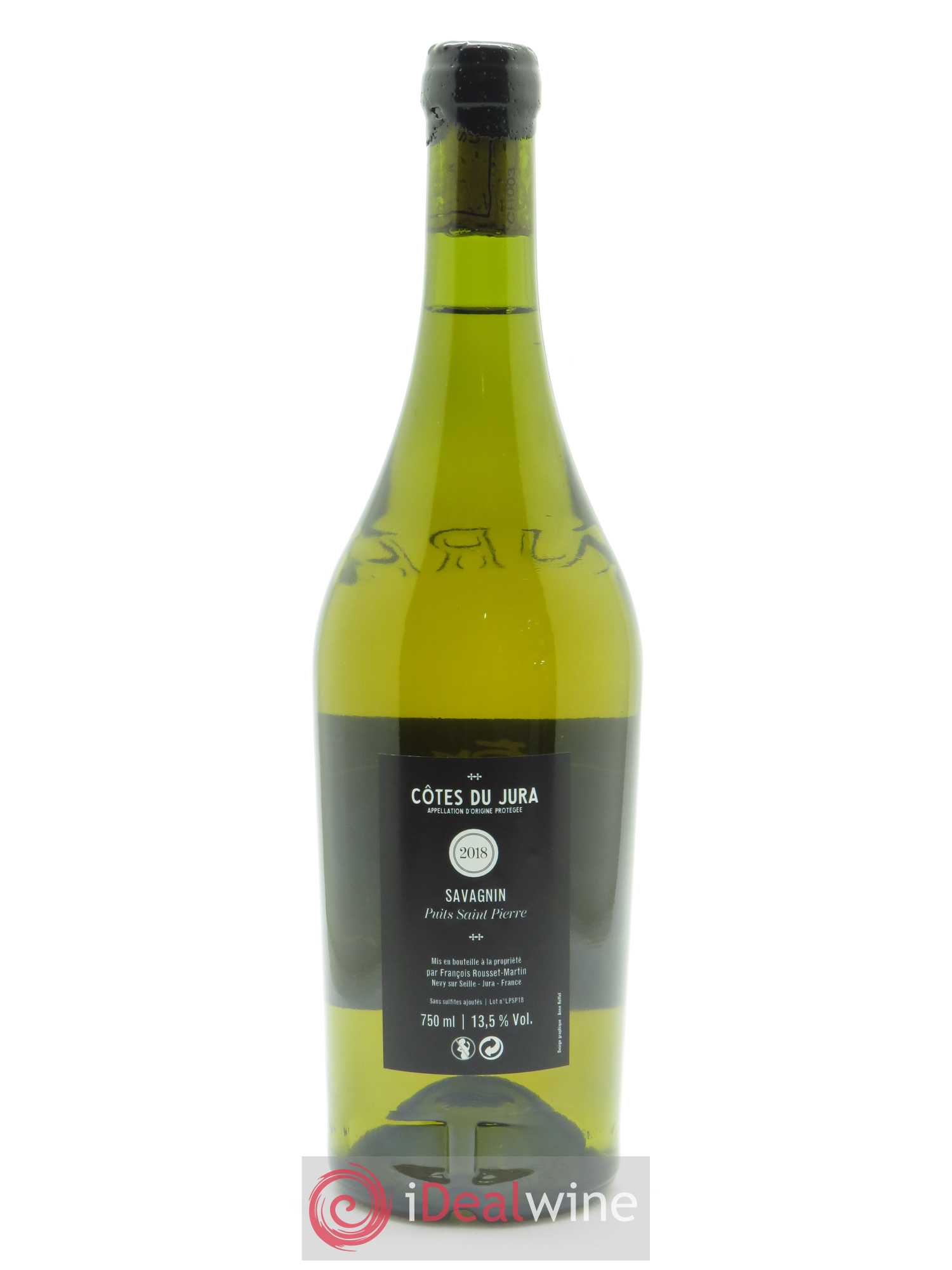 Côtes du Jura Savagnin Puits Saint-Pierre François Rousset Martin 2018 - Lot of 1 bottle - 1