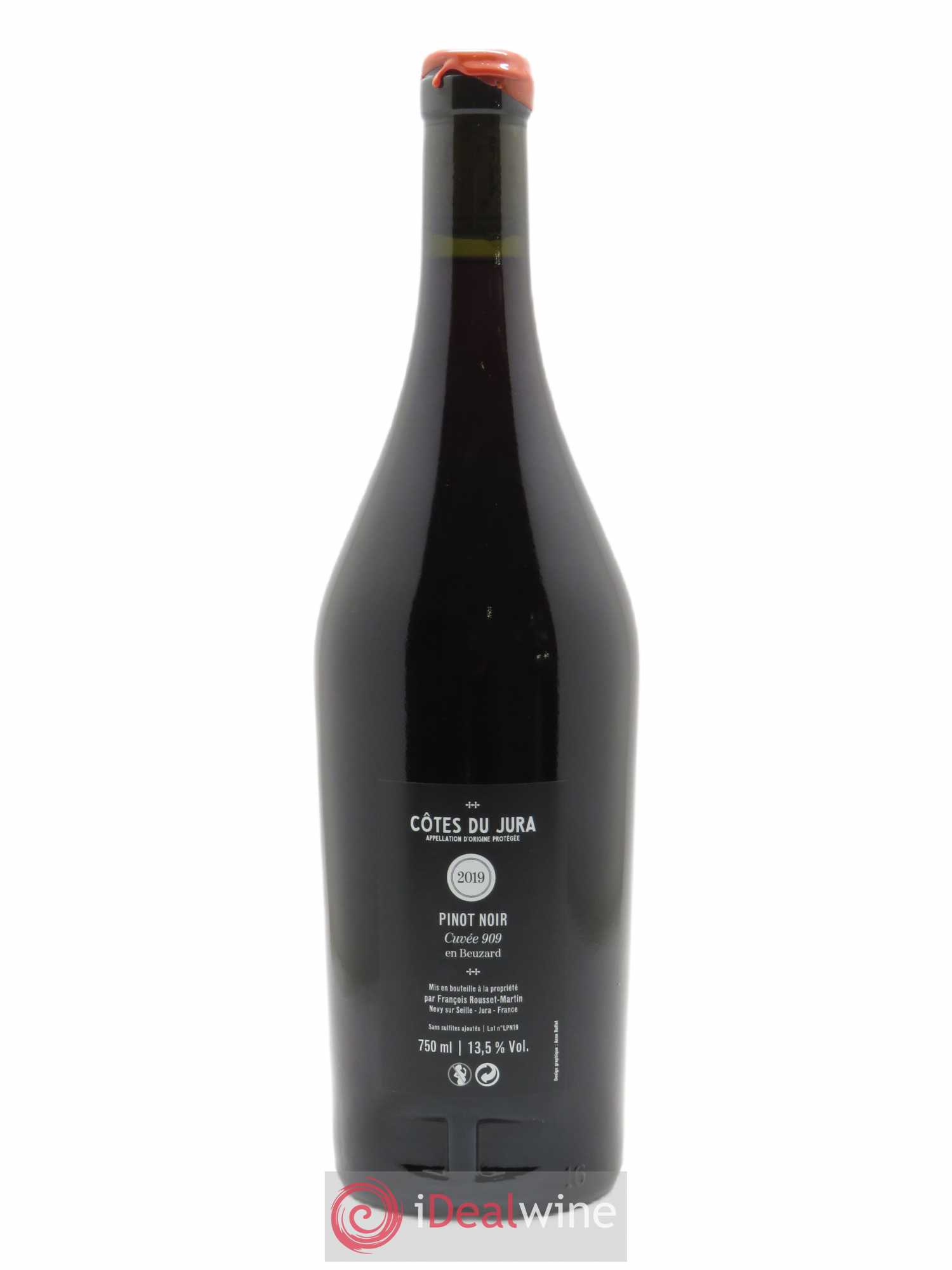 Côtes du Jura 909 François Rousset Martin 2019 - Lot de 1 bouteille - 1