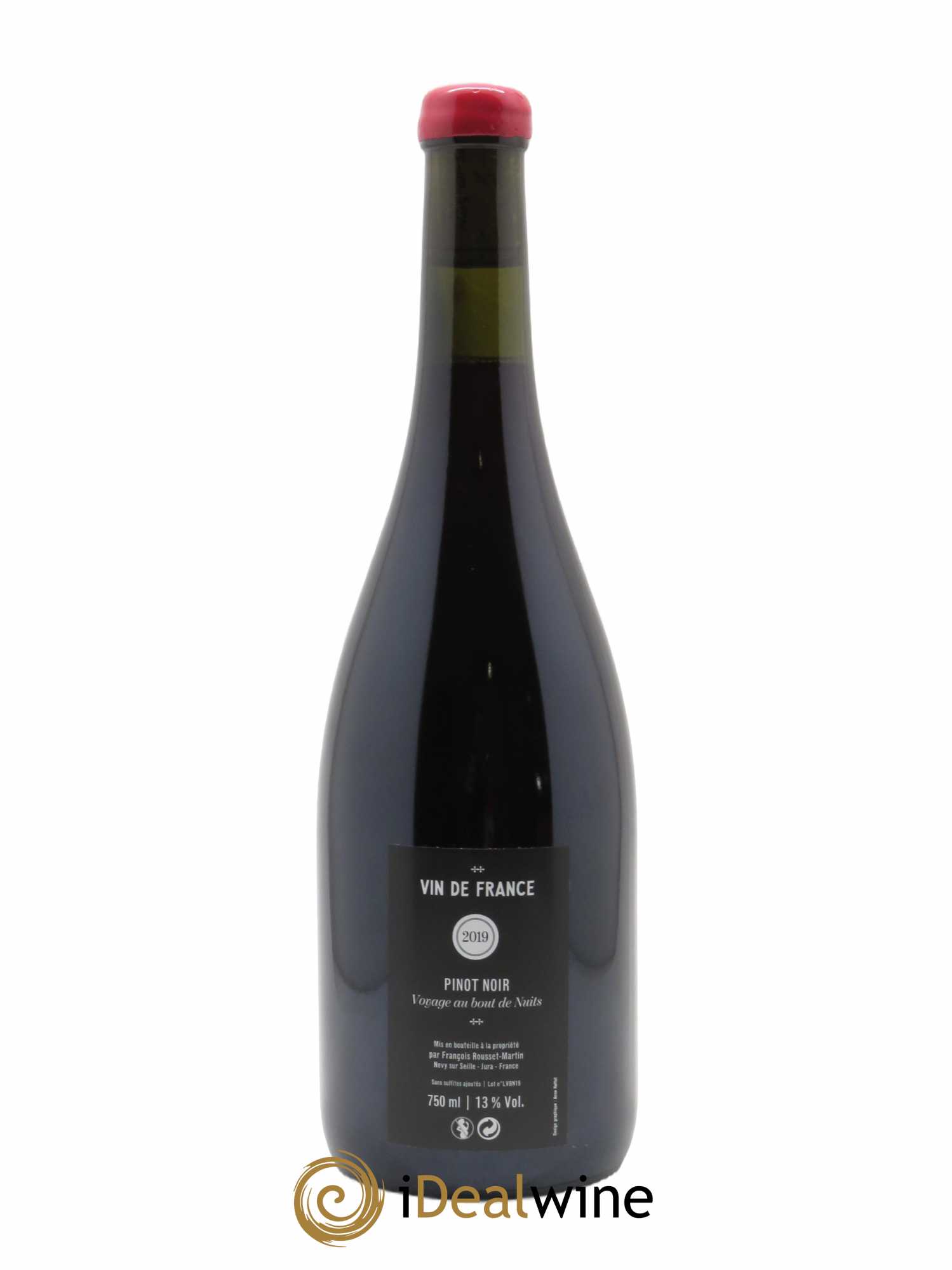 Vin de France Voyage au bout de Nuits François Rousset Martin 2019 - Lot de 1 bouteille - 1