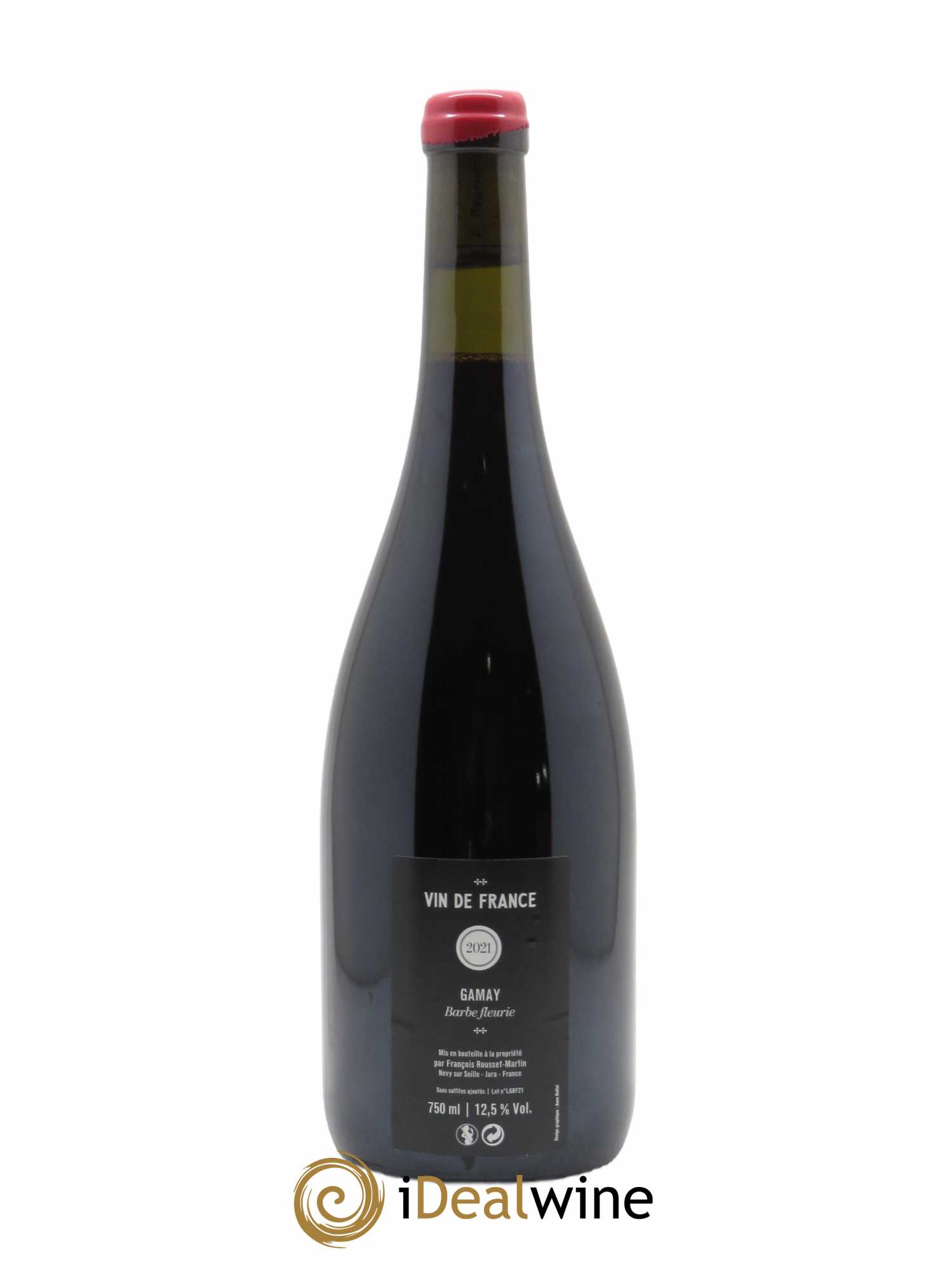 Vin de France Barbe Fleurie François Rousset Martin 2021 - Lot de 1 bouteille - 1