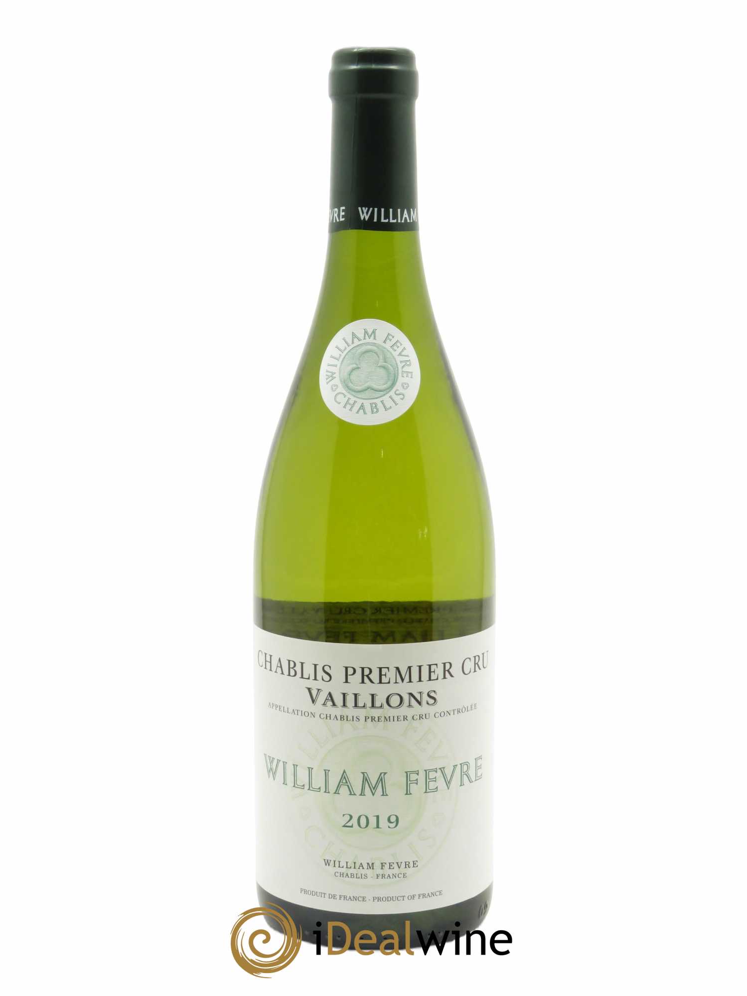 Chablis 1er Cru Vaillons William Fèvre 2019 - Lot de 1 bouteille - 0