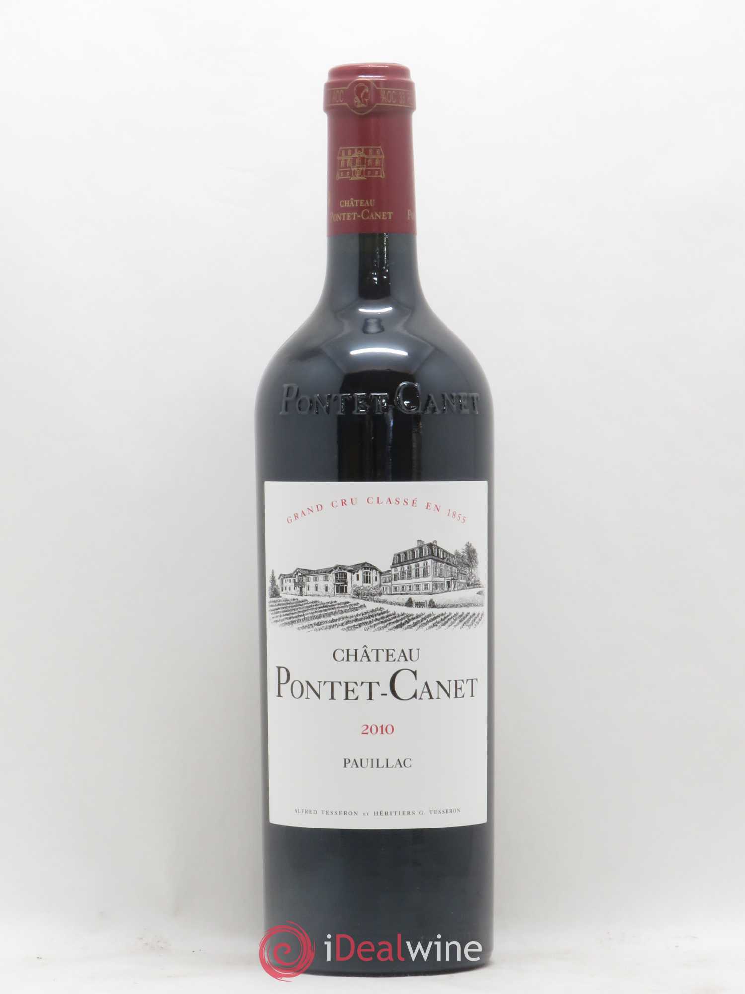 Château Pontet Canet 5ème Grand Cru Classé 2010 - Lot de 1 bouteille - 0