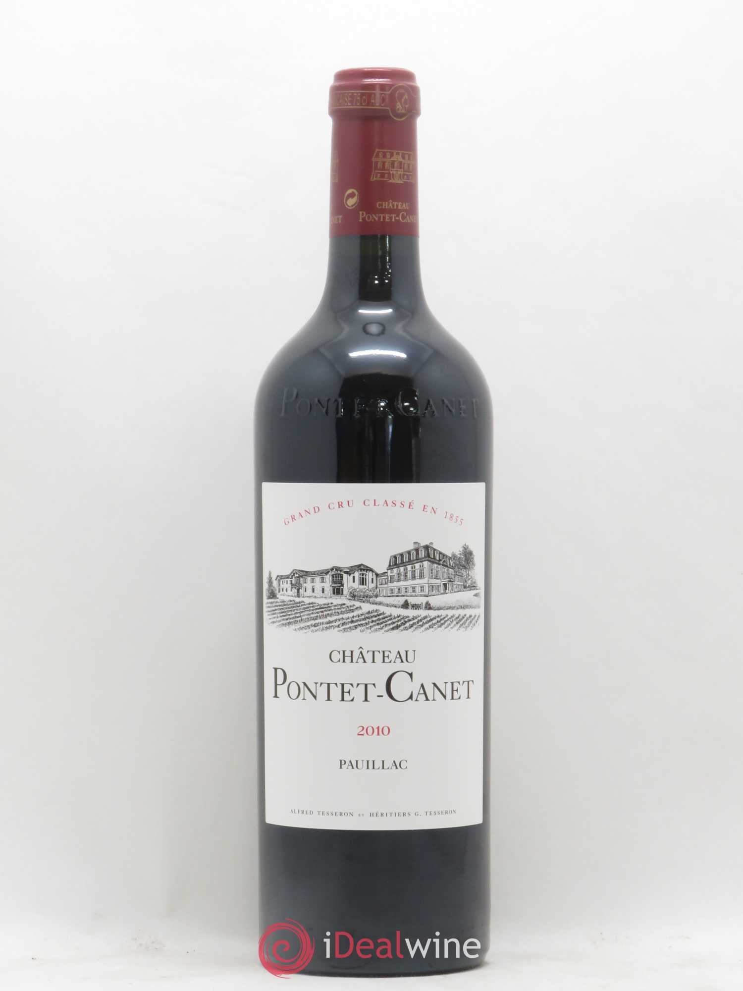 Château Pontet Canet 5ème Grand Cru Classé 2010 - Lot de 1 bouteille - 0