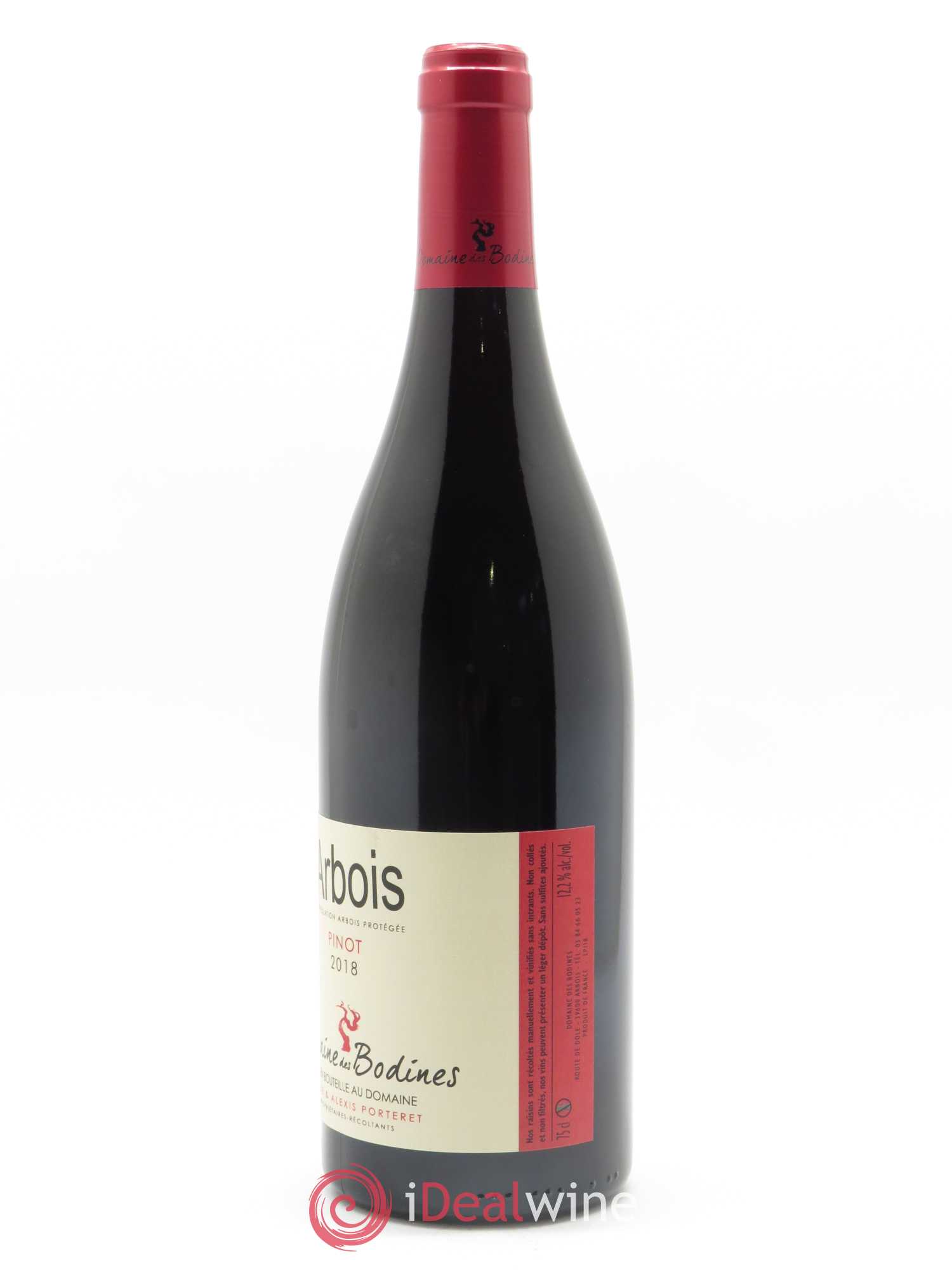 Arbois Pinot Noir Domaine des Bodines 2018 - Lot de 1 bouteille - 1