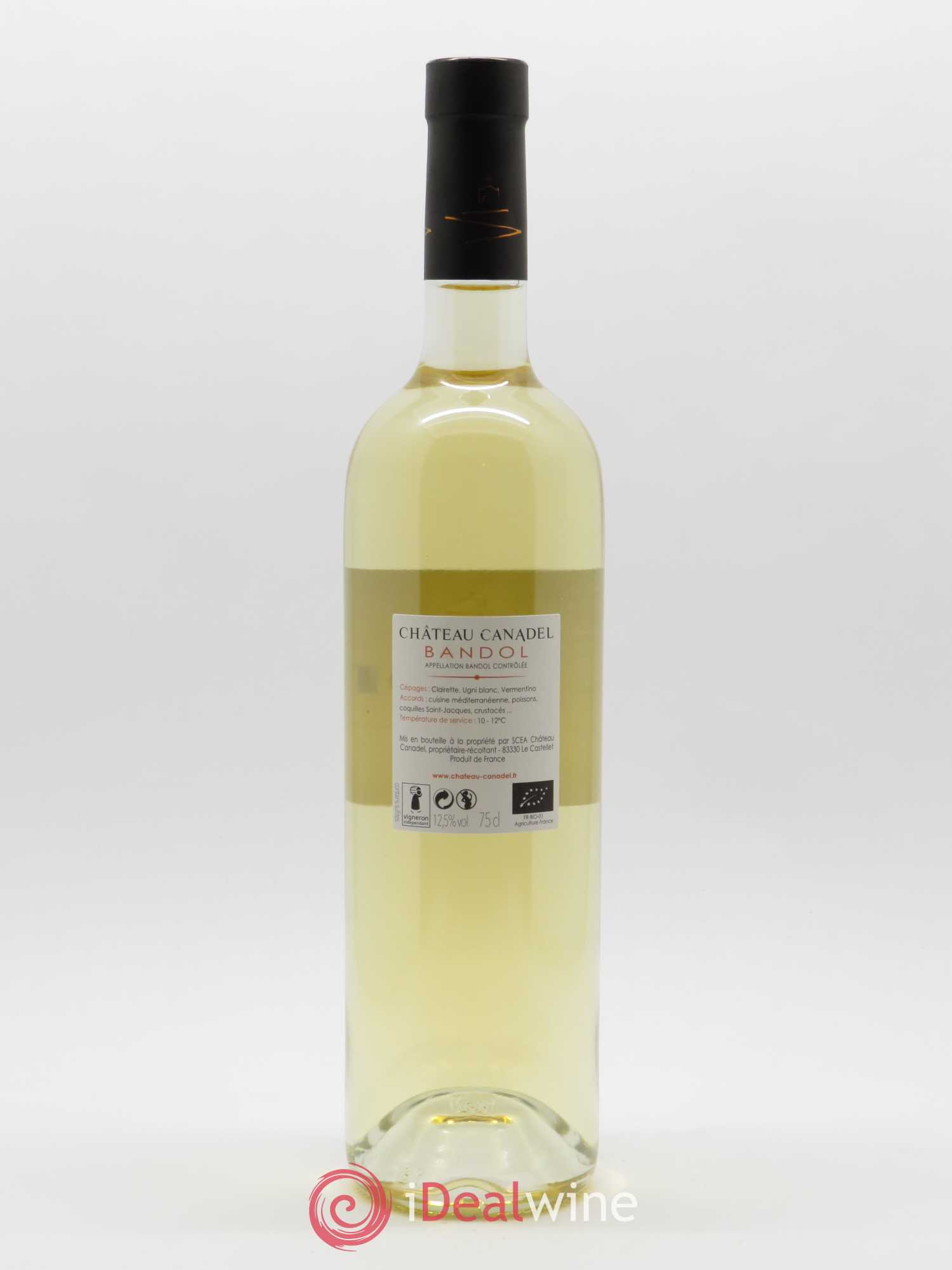 Bandol Château Canadel Jacques et Caroline de Chateauvieux 2019 - Lot de 1 bouteille - 1