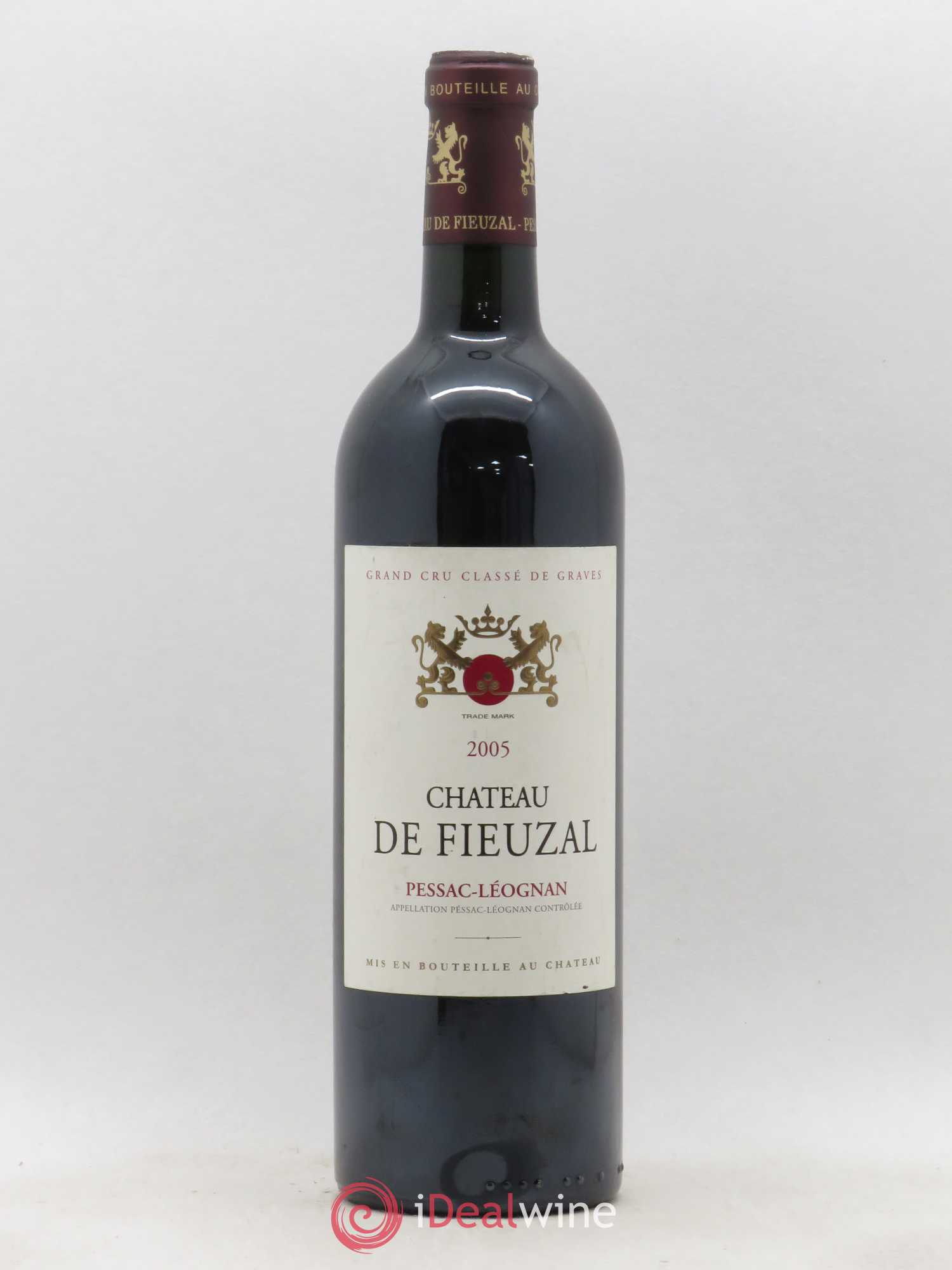 Château de Fieuzal Cru Classé de Graves 2005 - Lot de 1 bouteille - 0