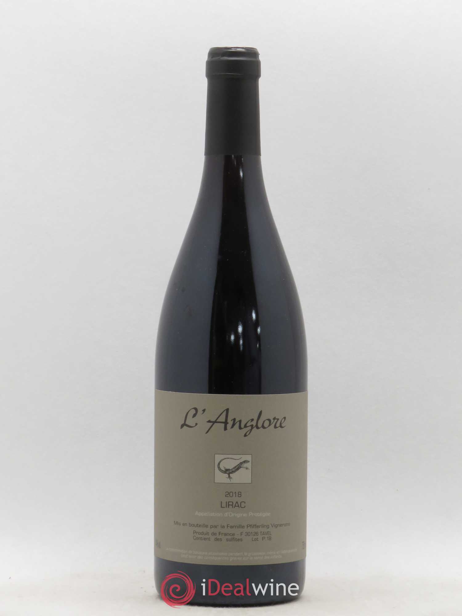Lirac L'Anglore 2018 - Lot de 1 bouteille - 0