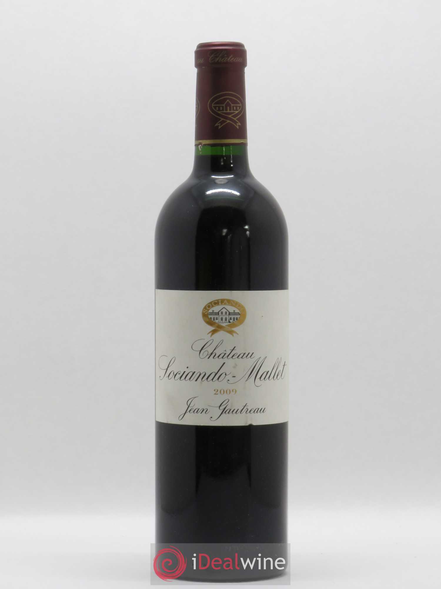 Château Sociando Mallet 2009 - Lot de 1 bouteille - 0
