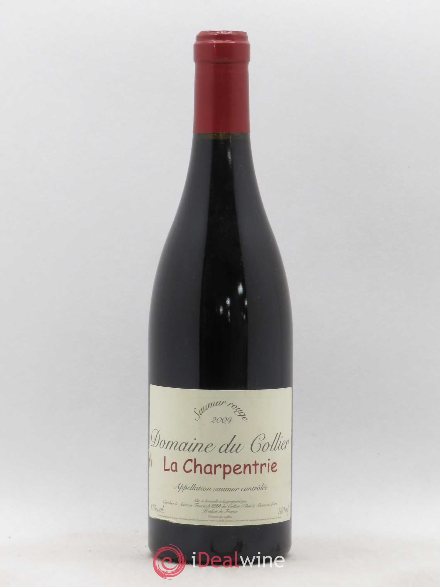 Saumur La Charpentrie Domaine du Collier 2009 - Lot de 1 bouteille - 0
