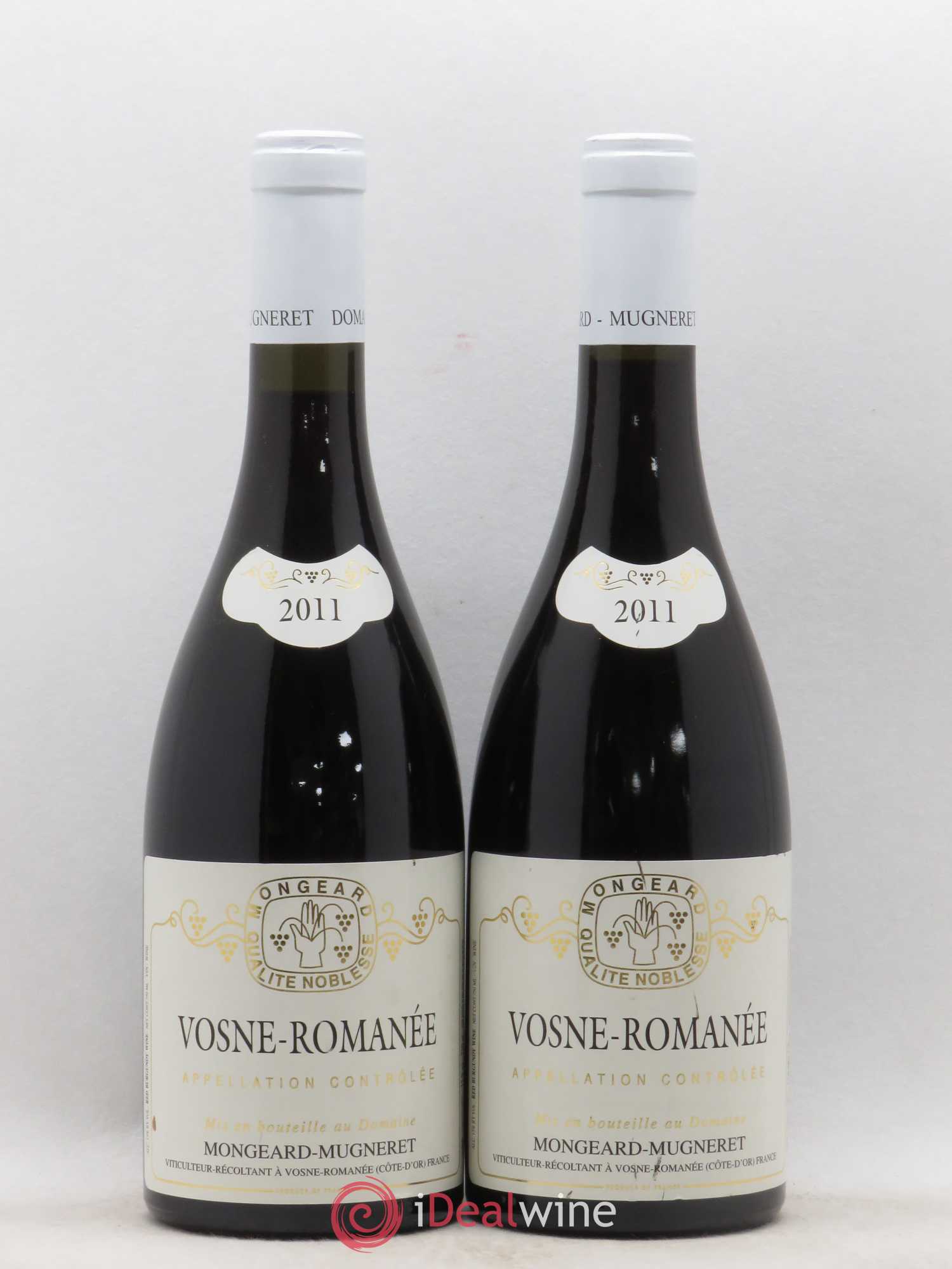 Vosne-Romanée Mongeard-Mugneret (Domaine) 2011 - Lot de 2 bouteilles - 0