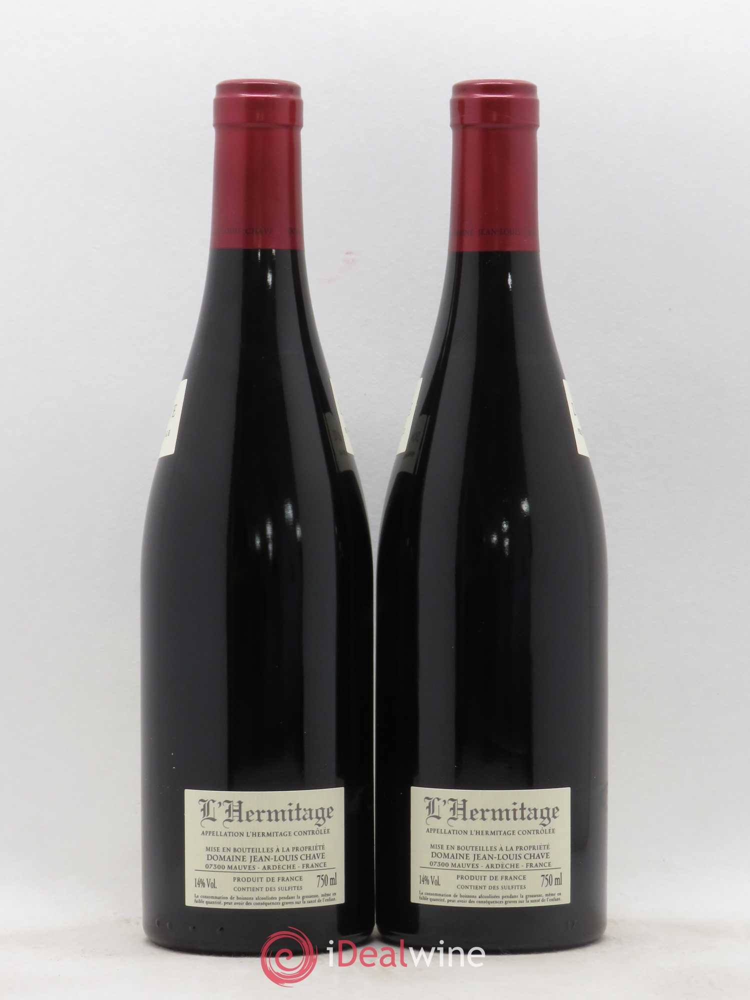 Hermitage Jean-Louis Chave 2012 - Lot de 2 bouteilles - 1