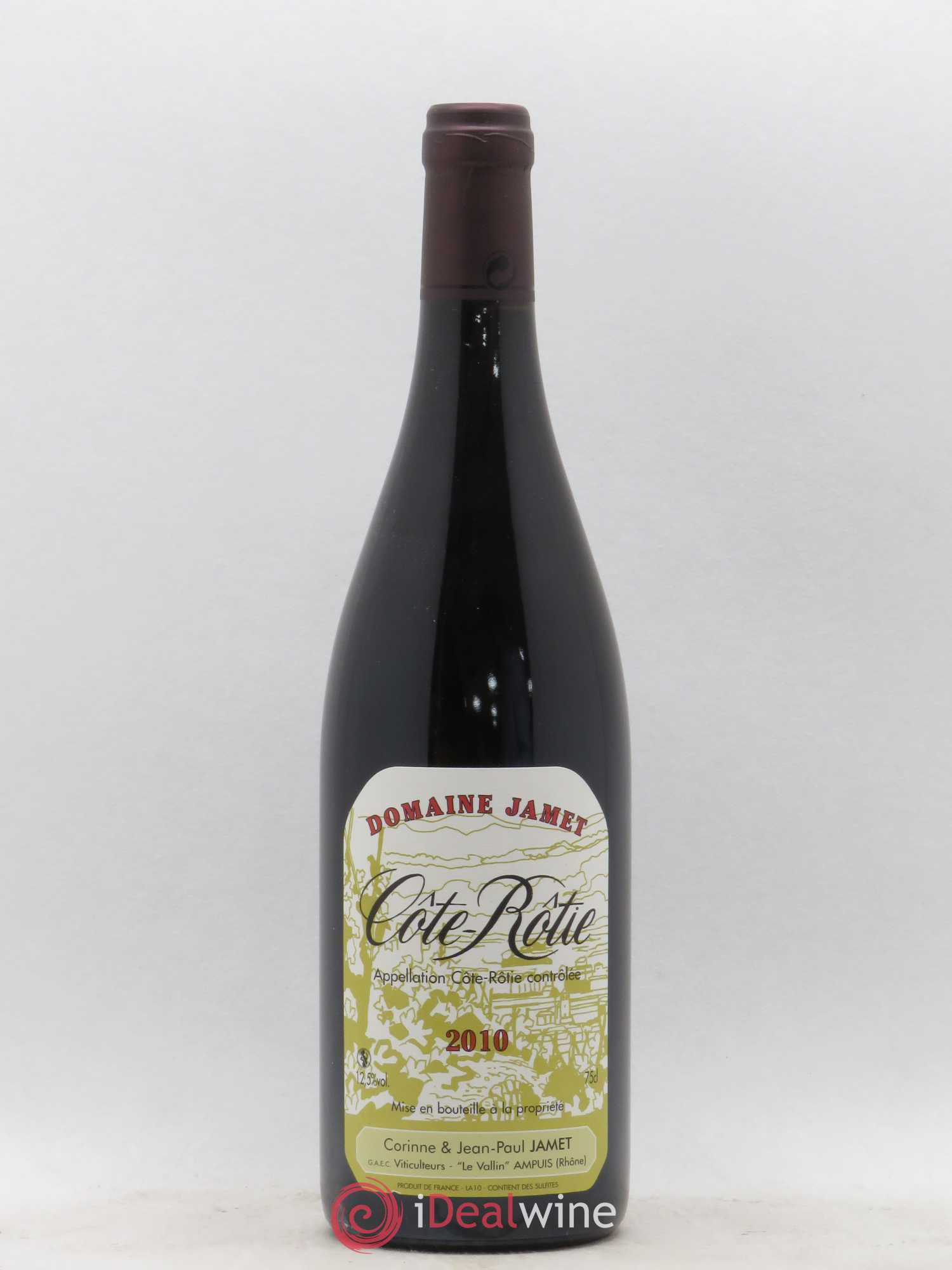 Côte-Rôtie Jamet (Domaine) 2010 - Lot de 1 bouteille - 0