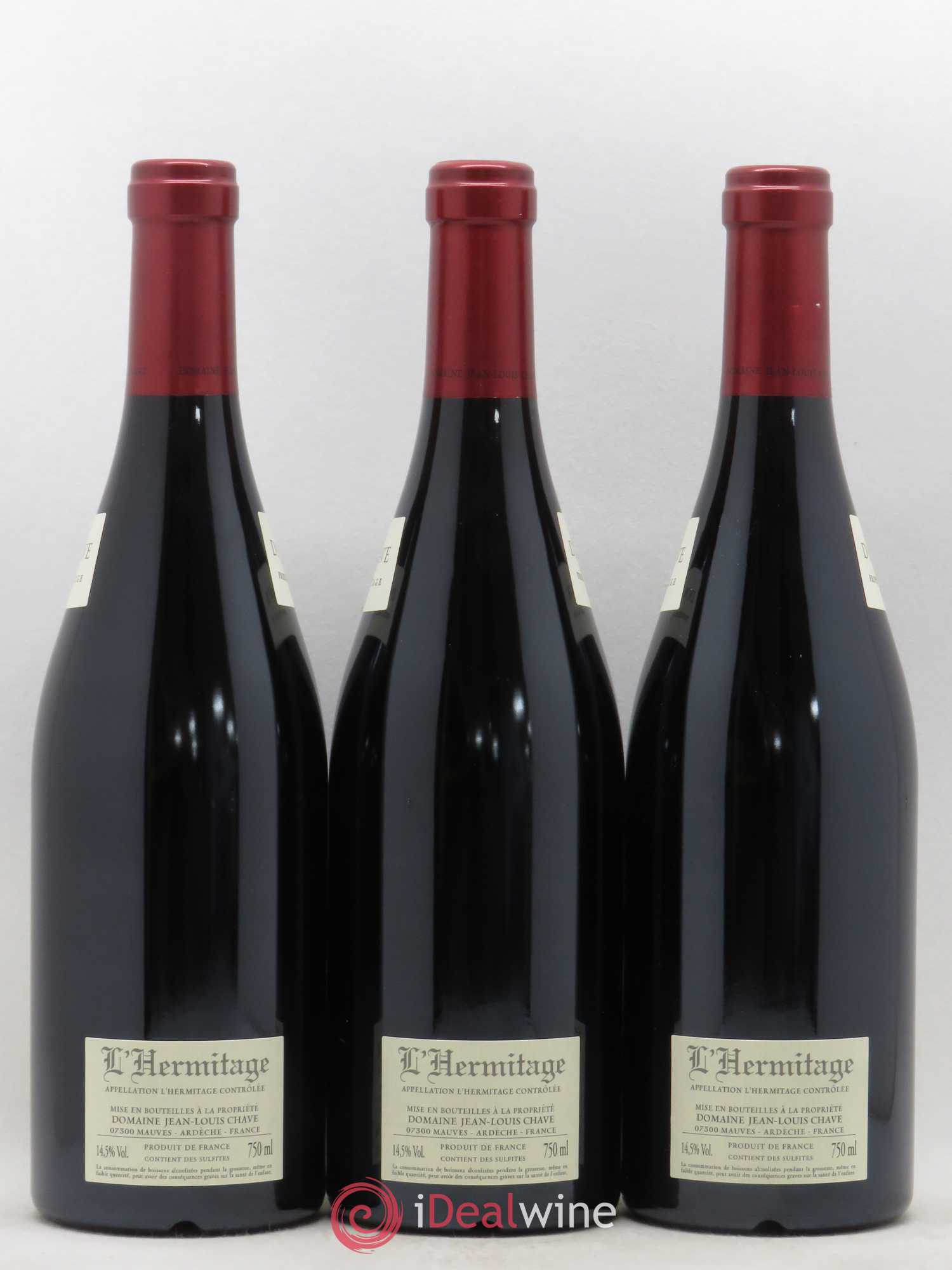 Hermitage Jean-Louis Chave 2016 - Lot de 3 bouteilles - 1