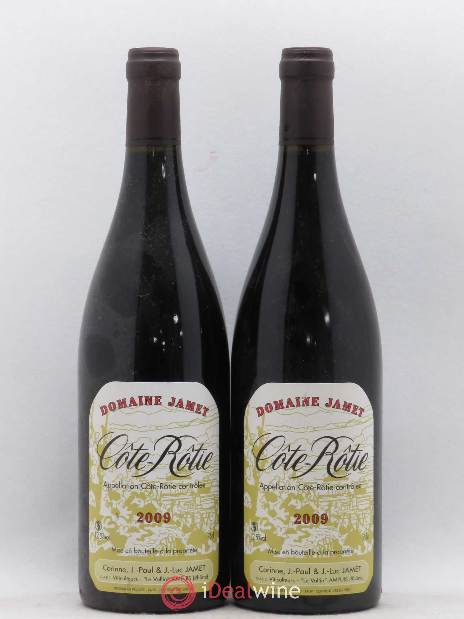 Côte-Rôtie Jamet (Domaine) 2009 - Lot de 2 bouteilles - 0
