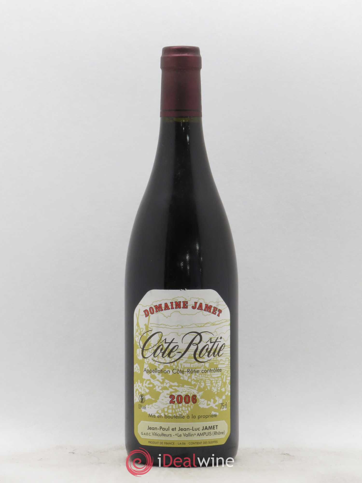 Côte-Rôtie Jamet (Domaine) 2006 - Lot de 1 bouteille - 0