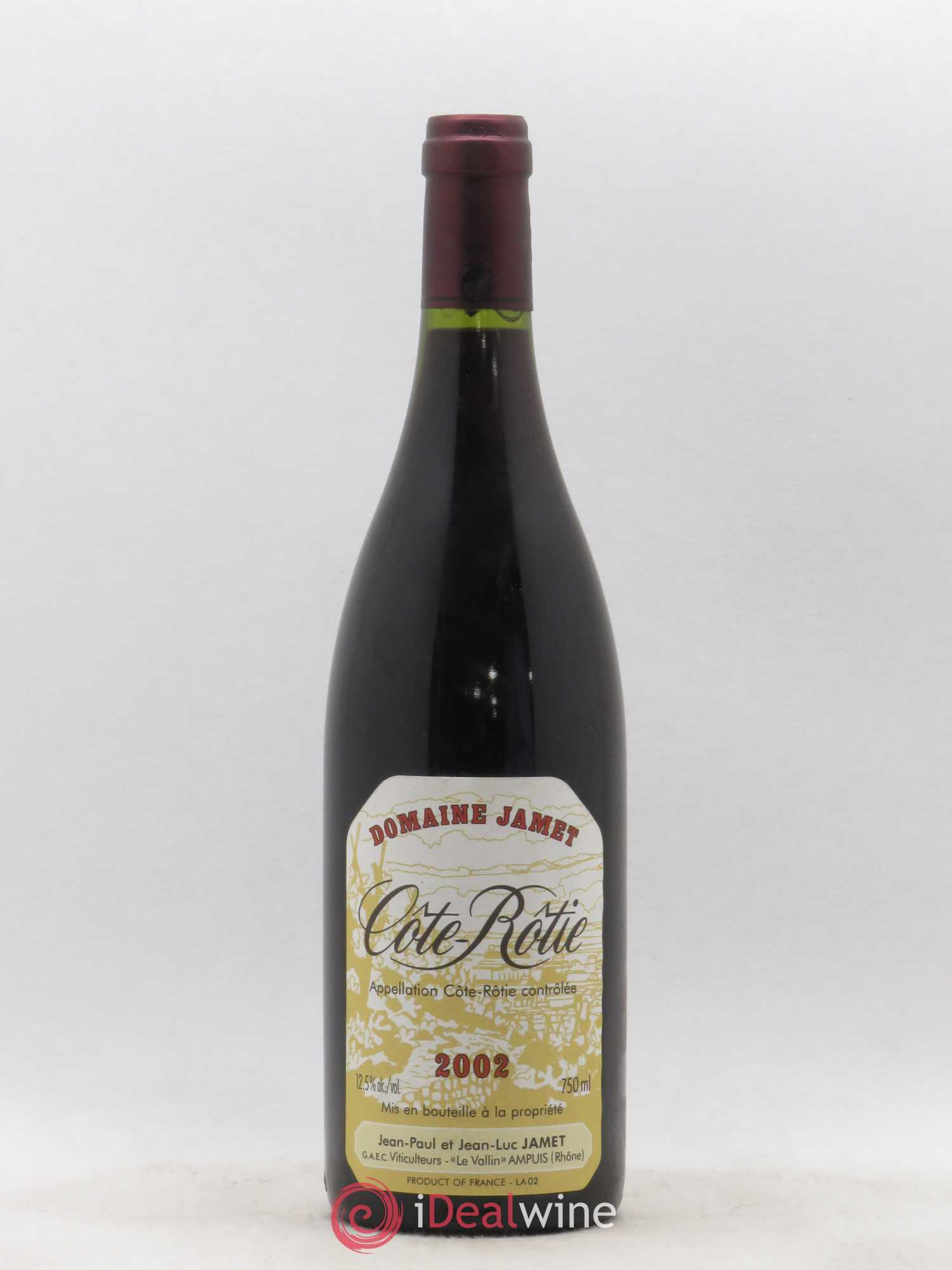 Côte-Rôtie Jamet (Domaine) 2002 - Lot de 1 bouteille - 0