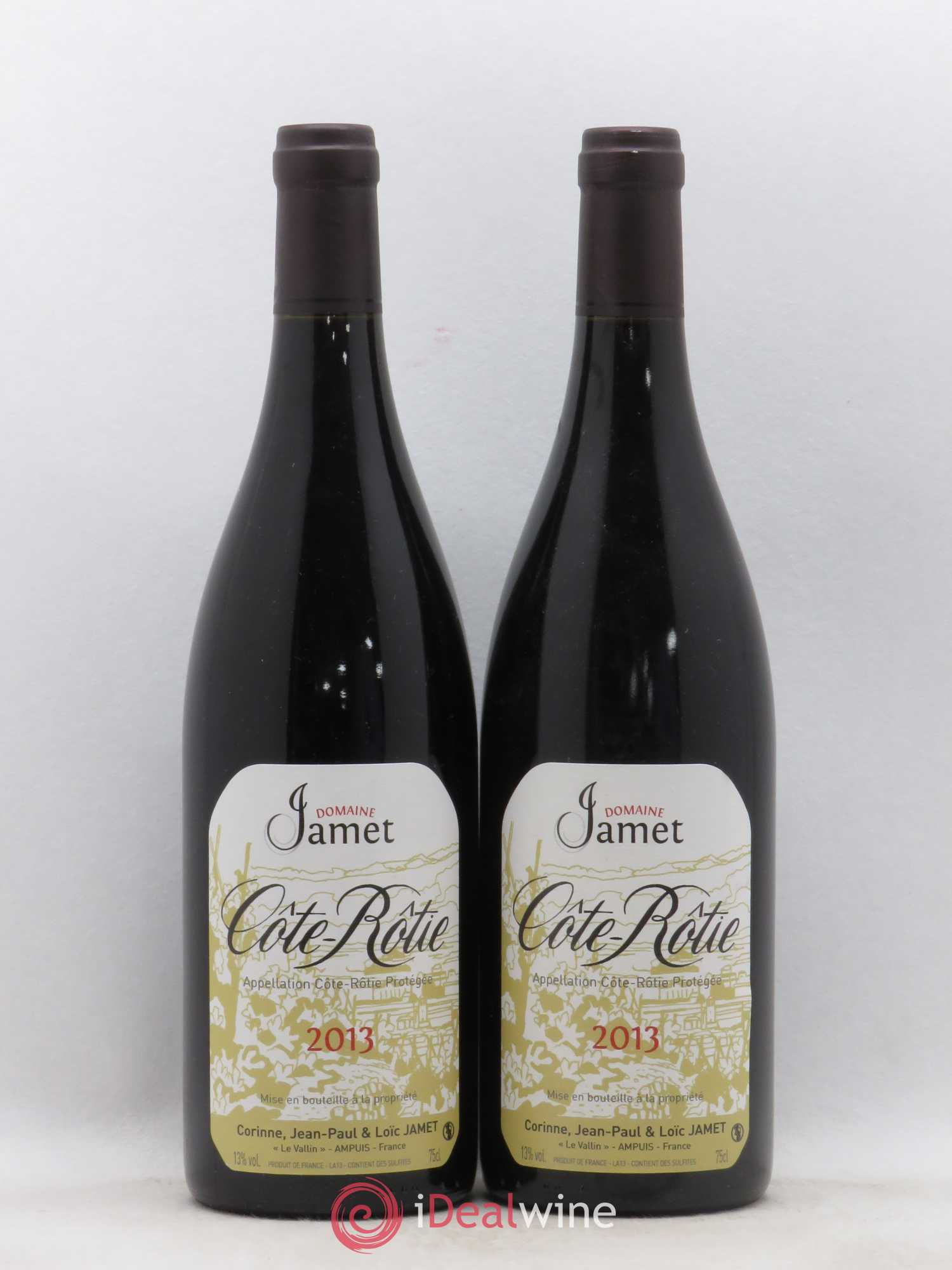 Côte-Rôtie Jamet (Domaine) 2013 - Lot de 2 bouteilles - 0