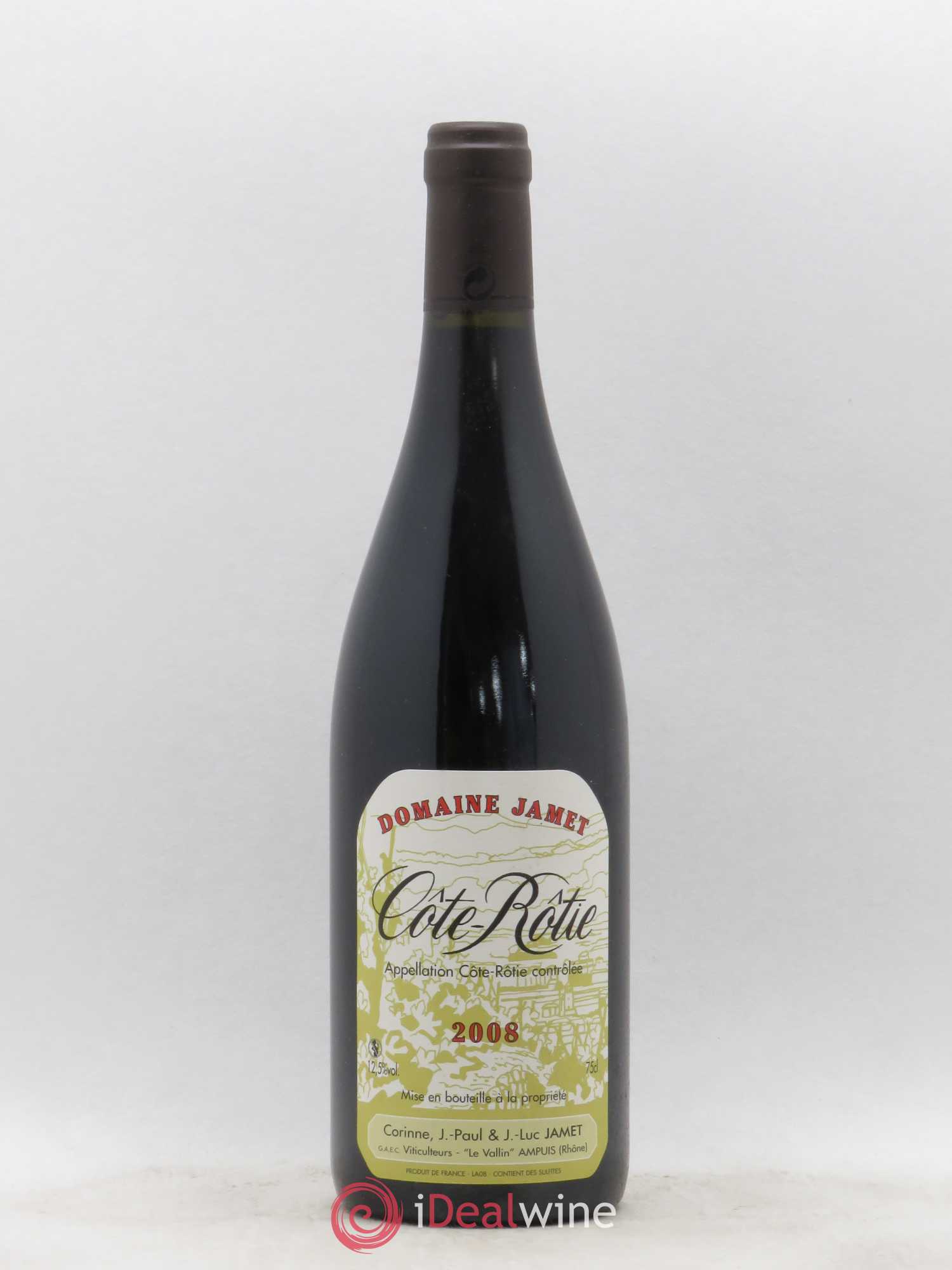 Côte-Rôtie Jamet (Domaine) 2008 - Lot de 1 bouteille - 0