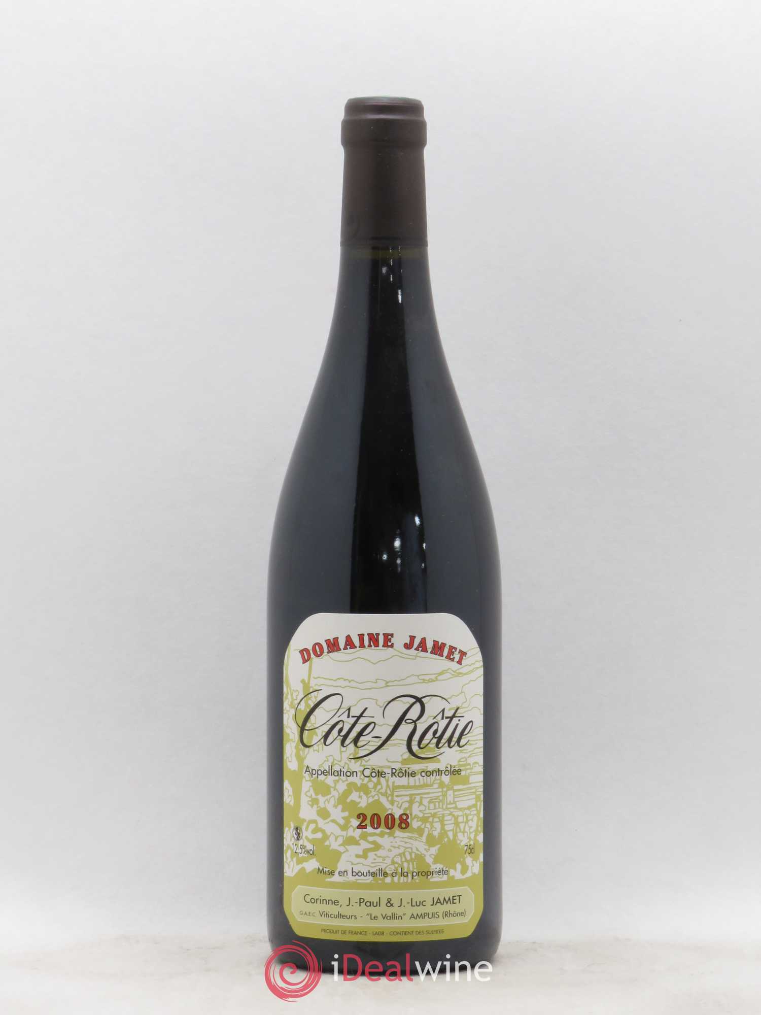 Côte-Rôtie Jamet (Domaine) 2008 - Lot de 1 bouteille - 0