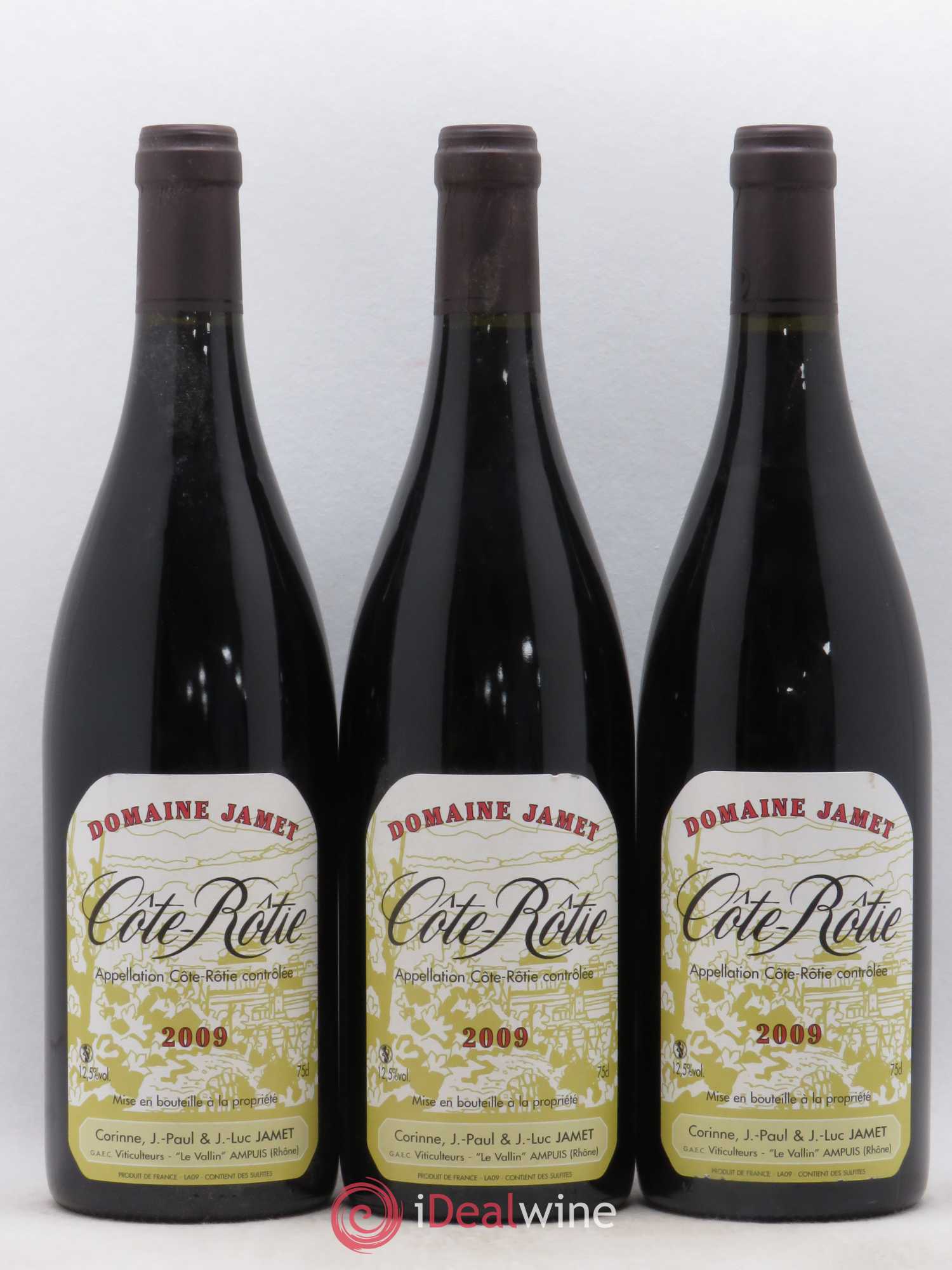 Côte-Rôtie Jamet (Domaine) 2009 - Lot de 3 bouteilles - 0