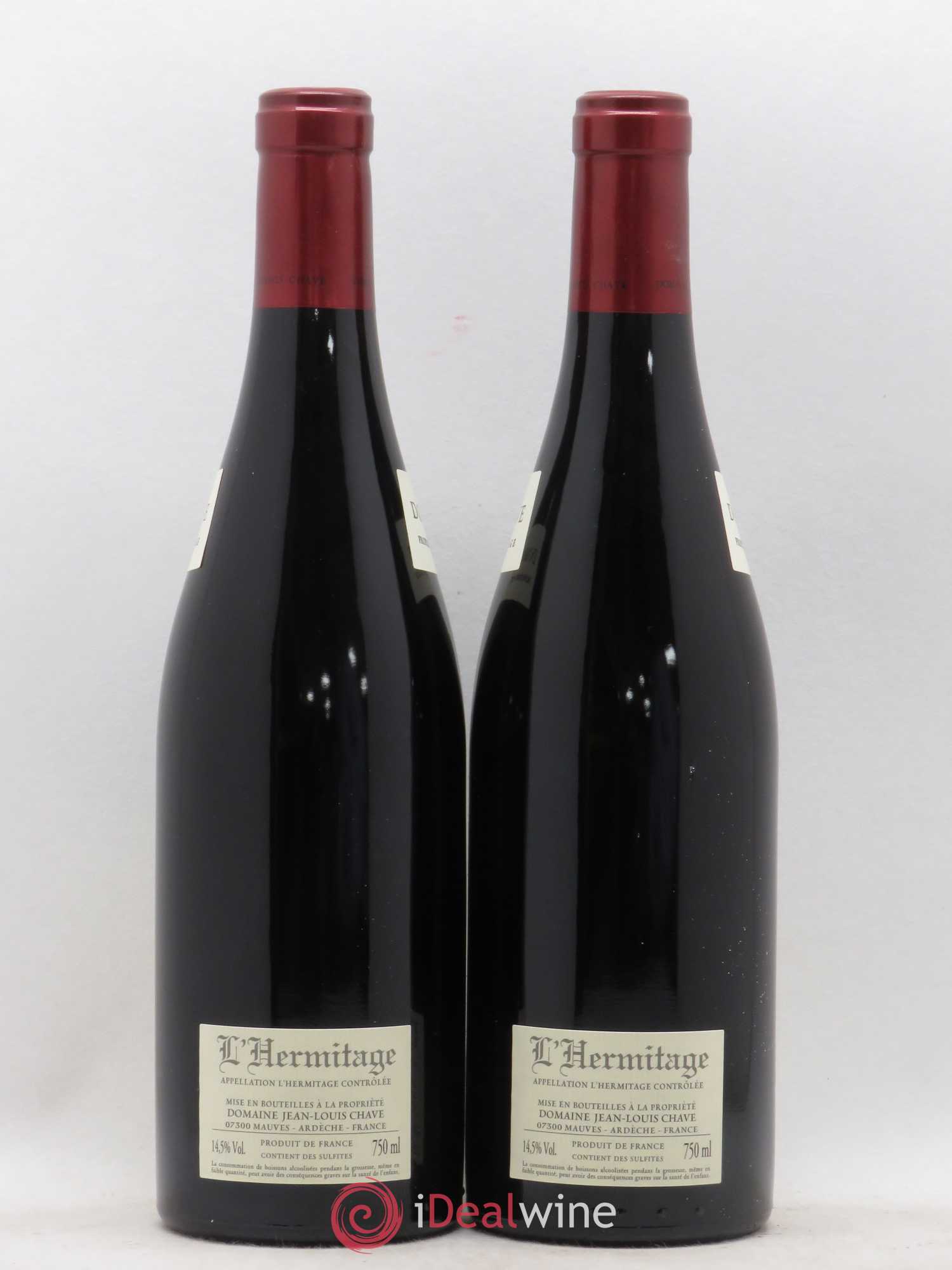 Hermitage Jean-Louis Chave 2015 - Lot de 2 bouteilles - 1