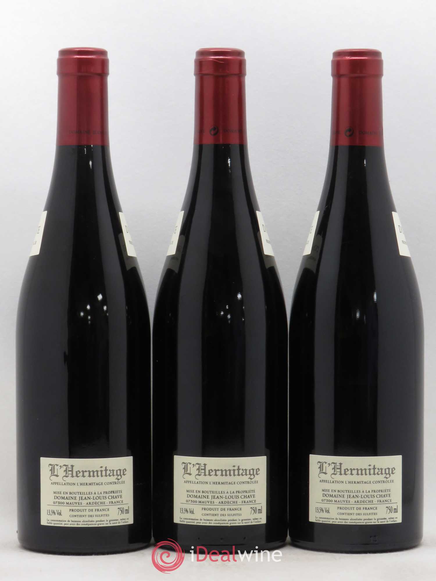 Hermitage Jean-Louis Chave 2014 - Lot de 3 bouteilles - 1