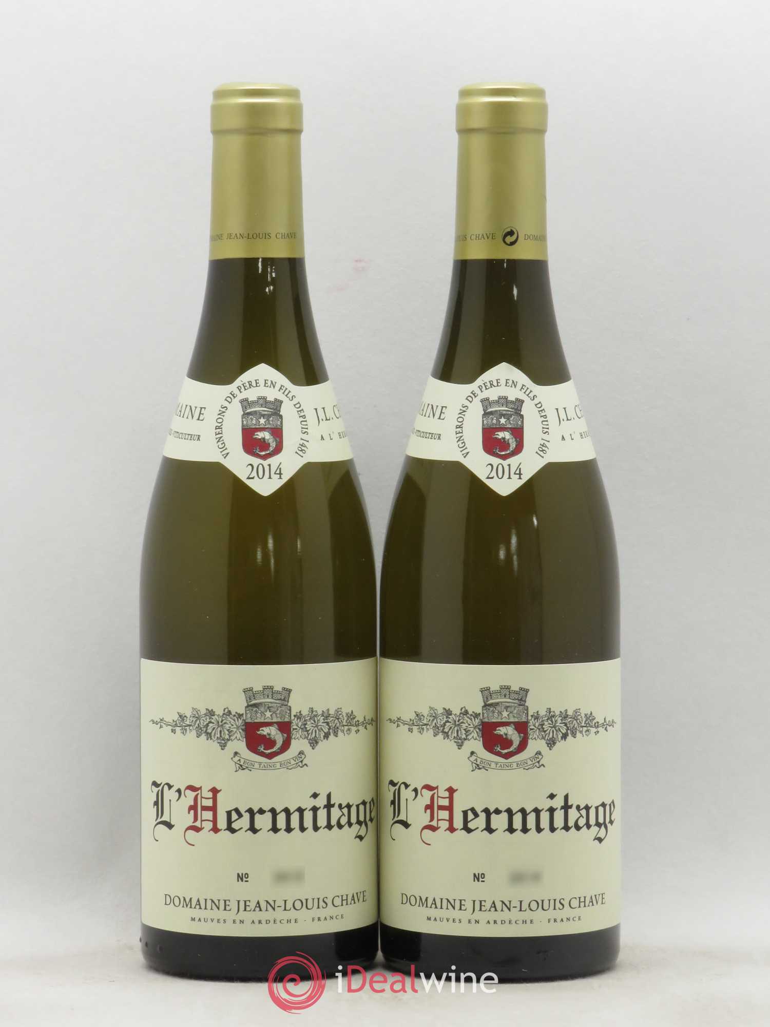 Hermitage Jean-Louis Chave 2014 - Lot de 2 bouteilles - 0