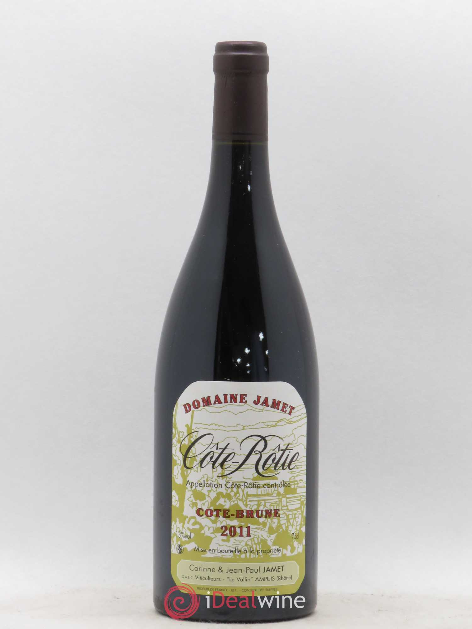 Côte-Rôtie Côte Brune Jamet (Domaine) 2011 - Lot de 1 bouteille - 0