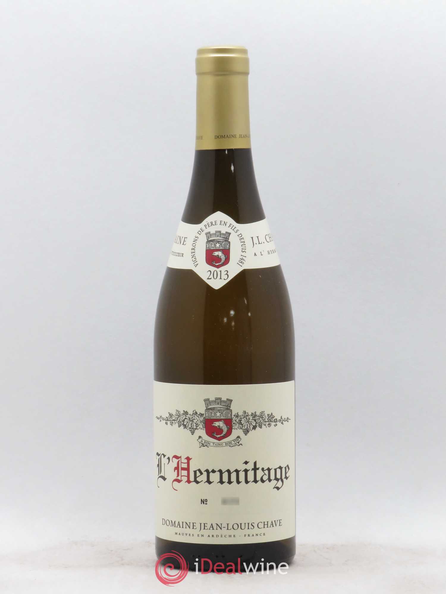 Hermitage Jean-Louis Chave 2013 - Lot de 1 bouteille - 0