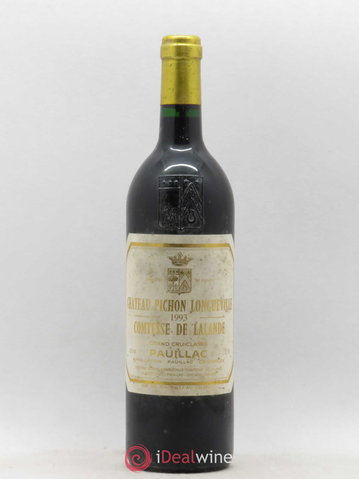 Château Pichon Longueville Comtesse de Lalande 2ème Grand Cru Classé 1993 - Lot de 1 bouteille - 0