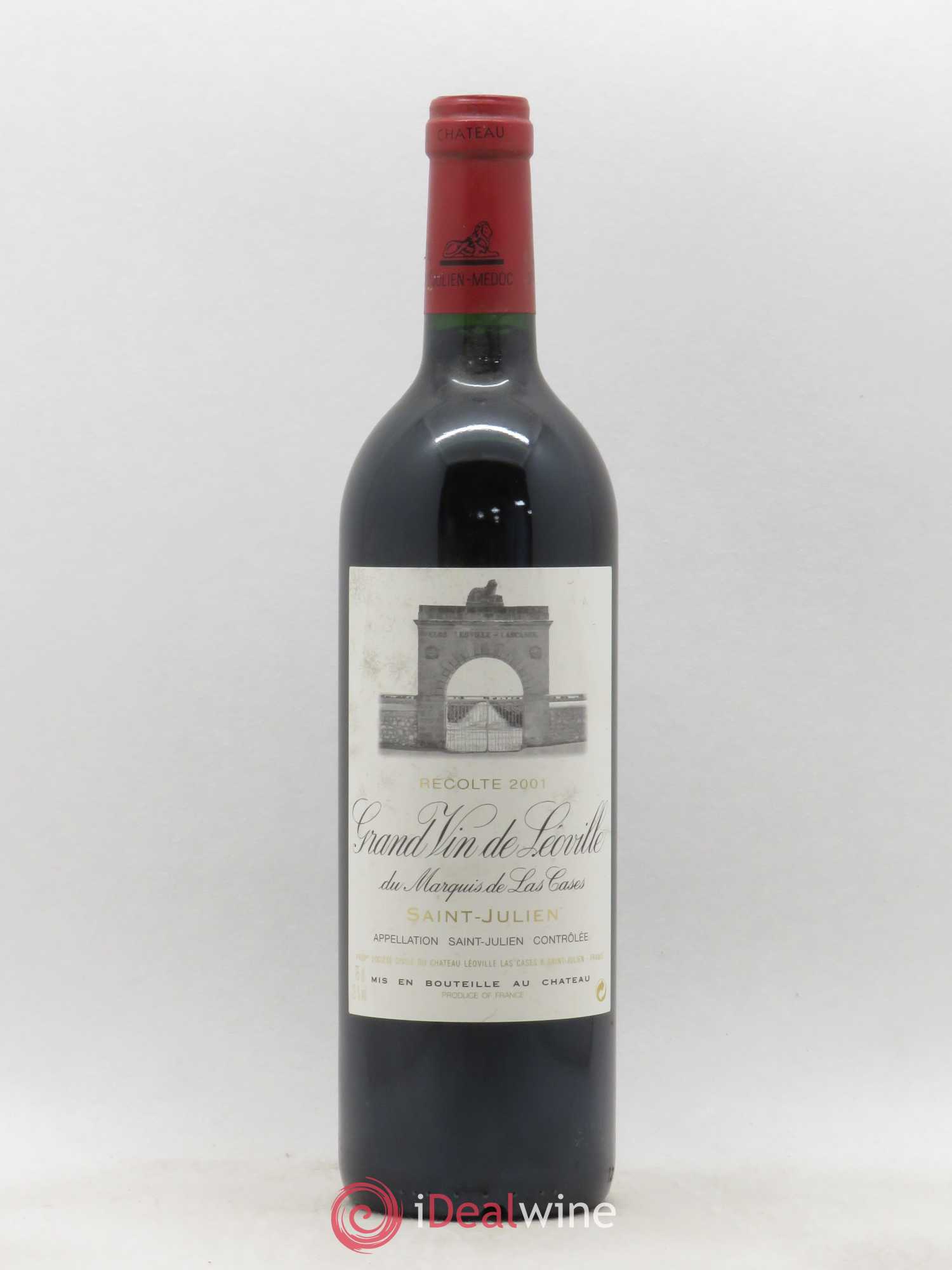 Château Léoville Las Cases 2ème Grand Cru Classé 2001 - Lot de 1 bouteille - 0