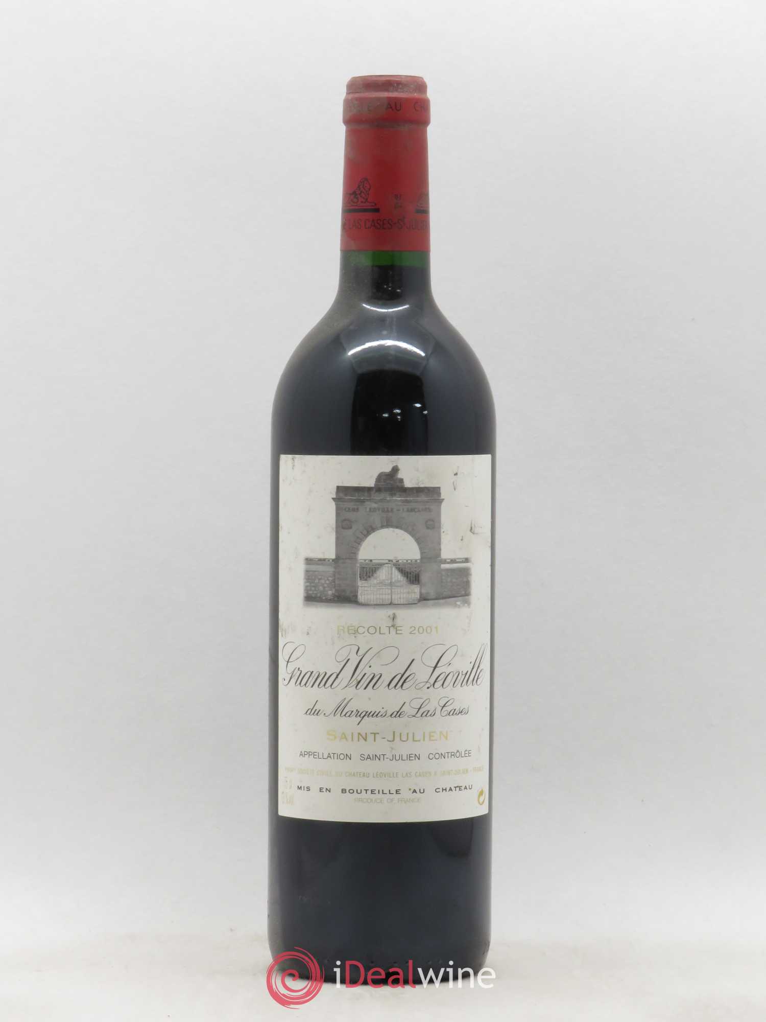 Château Léoville Las Cases 2ème Grand Cru Classé 2001 - Lot de 1 bouteille - 0