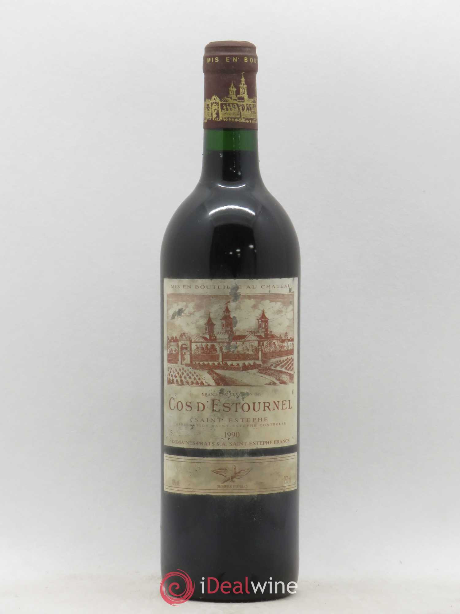 Cos d'Estournel 2ème Grand Cru Classé 1990 - Lot de 1 bouteille - 0