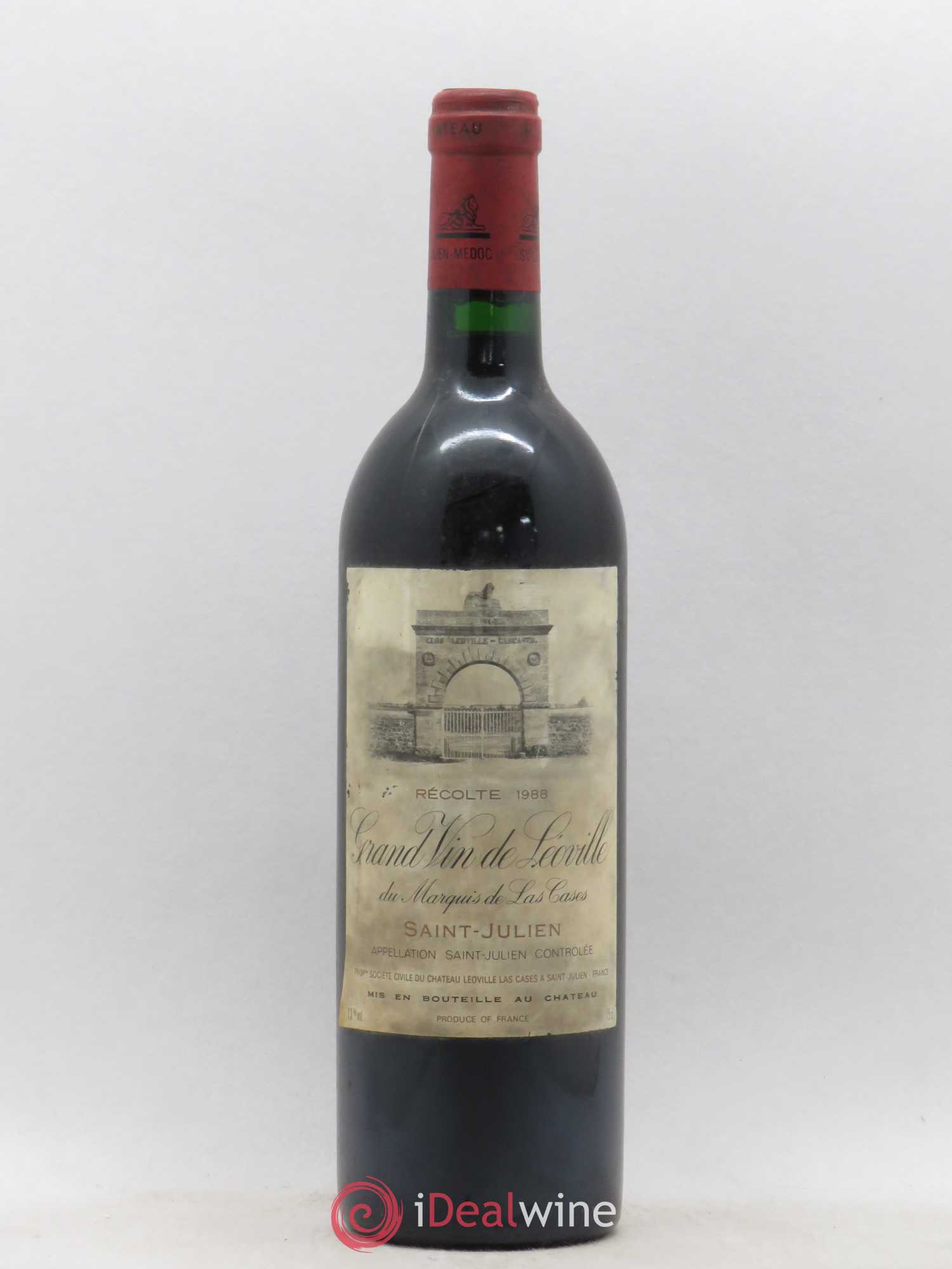 Château Léoville Las Cases 2ème Grand Cru Classé 1988 - Lot de 1 bouteille - 0