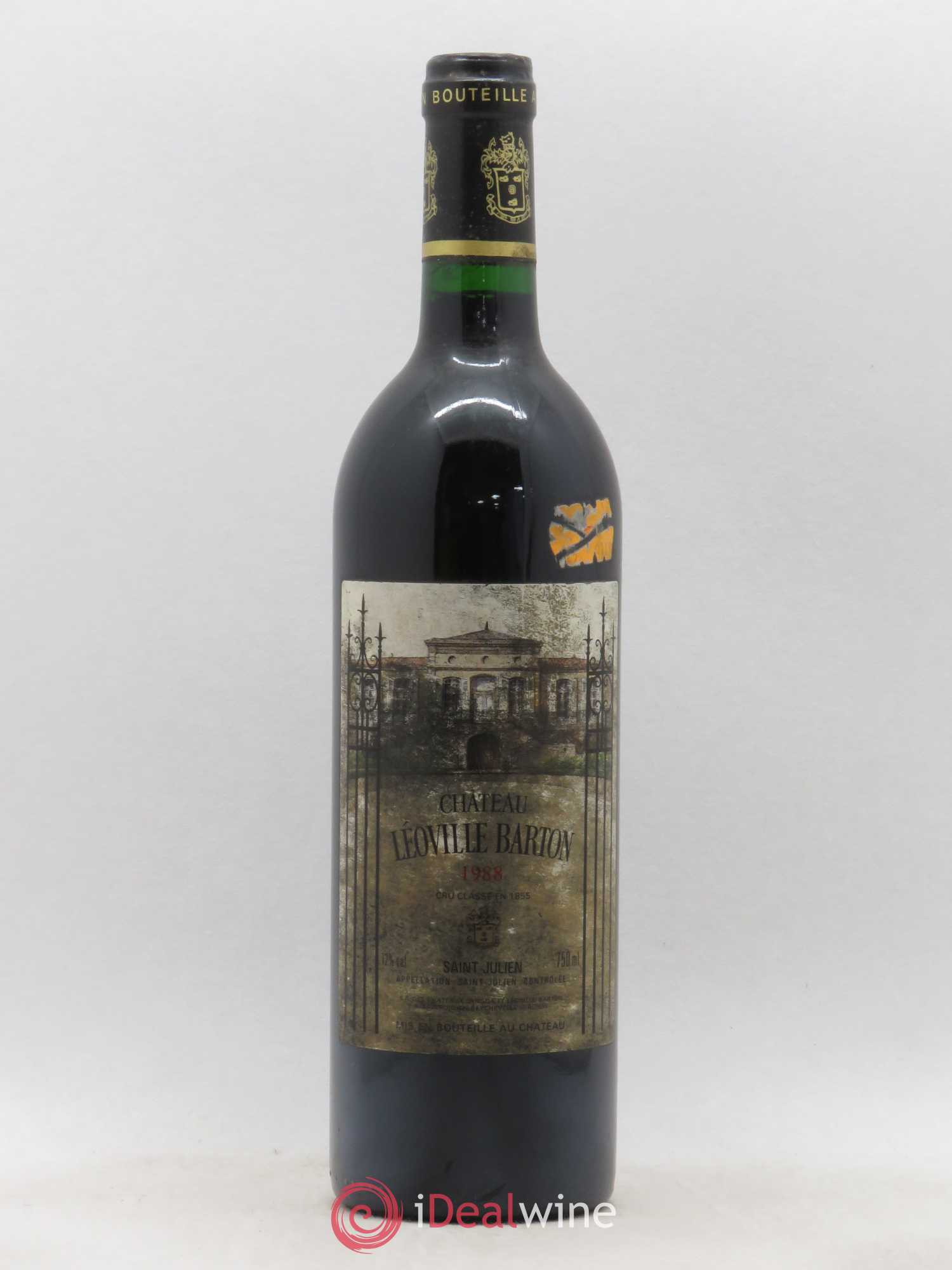 Château Léoville Barton 2ème Grand Cru Classé 1988 - Lot de 1 bouteille - 0
