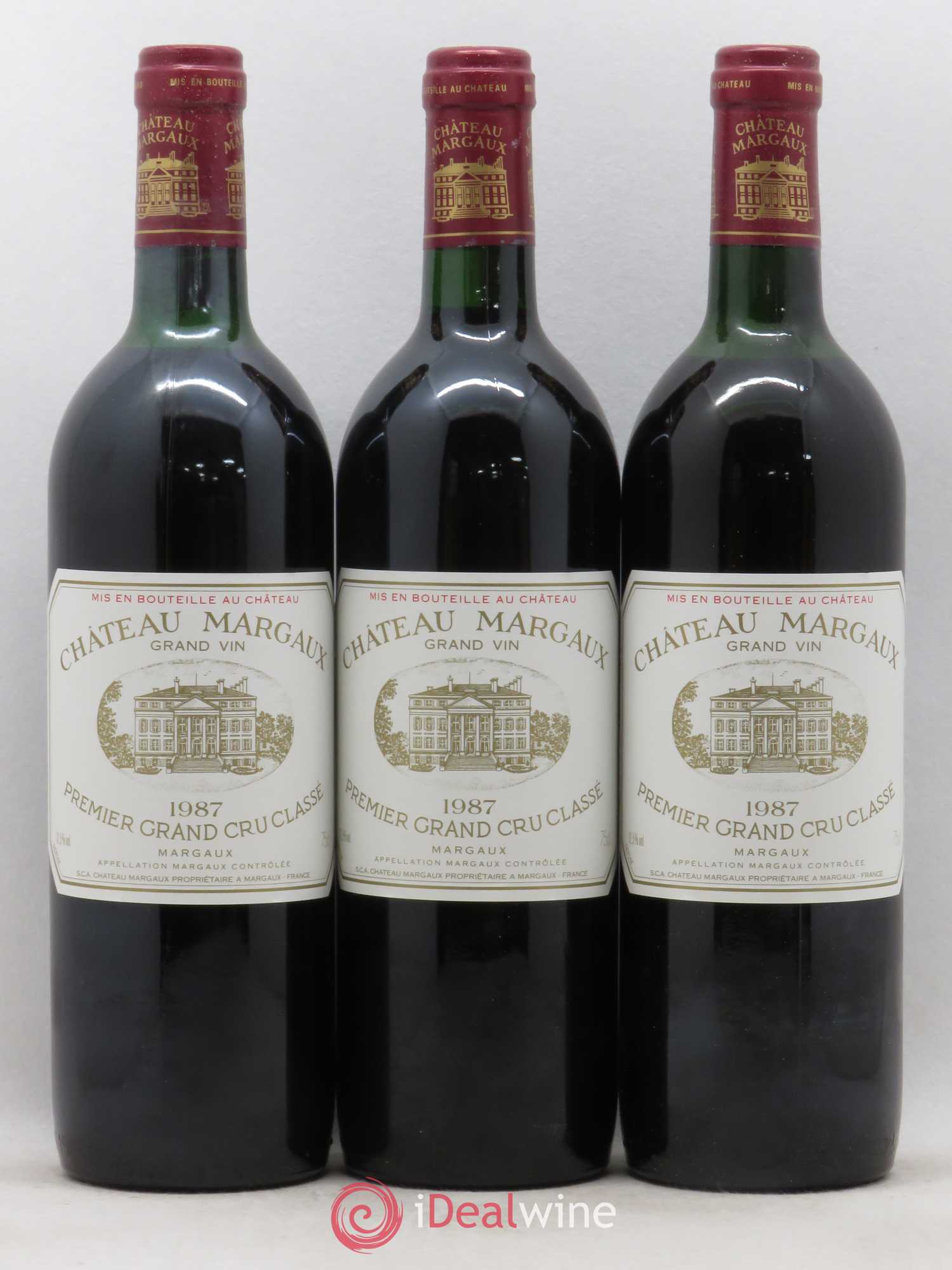 Château Margaux 1er Grand Cru Classé 1987 - Lot de 12 bouteilles - 2