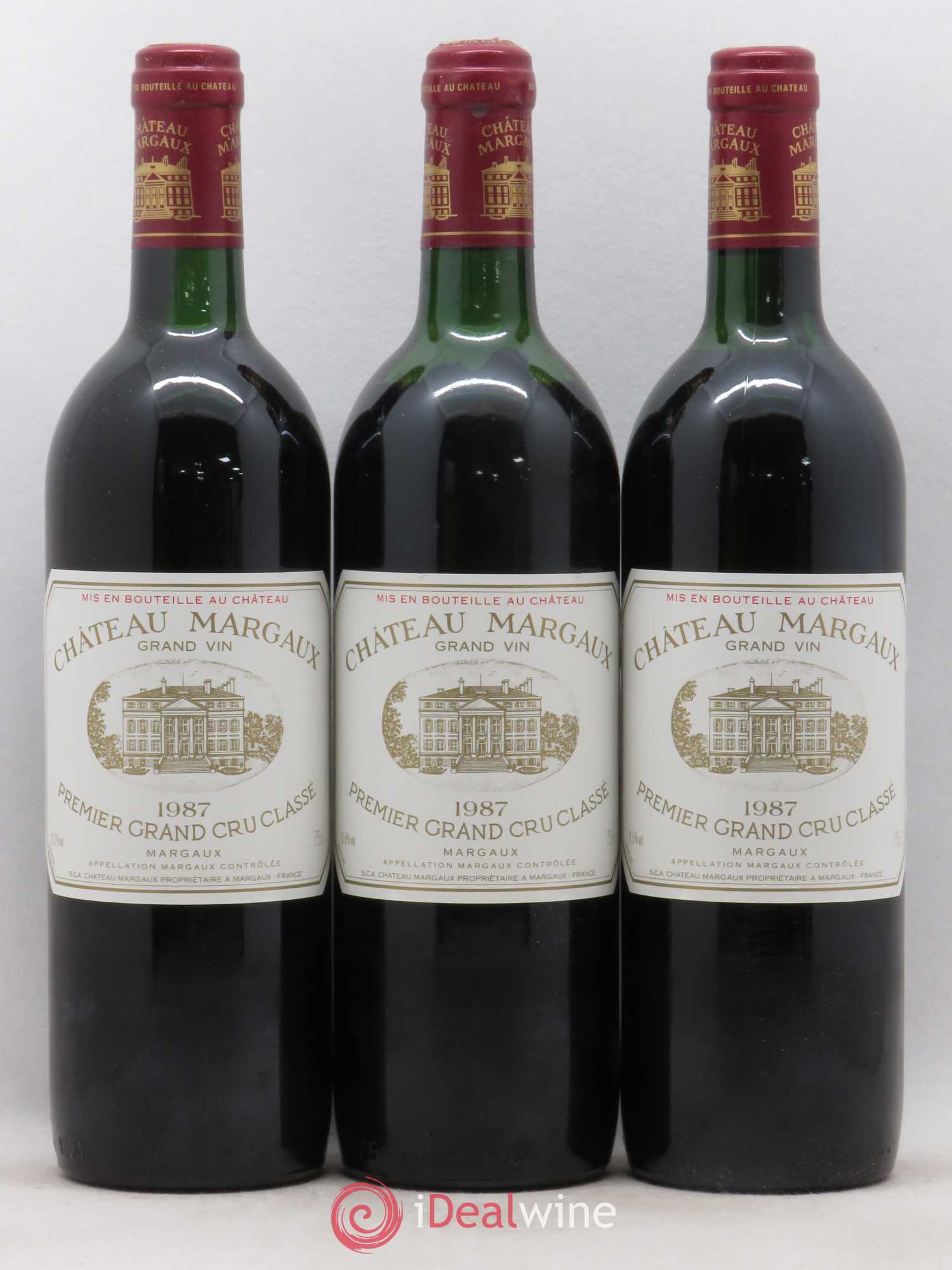 Château Margaux 1er Grand Cru Classé 1987 - Lot de 12 bouteilles - 3