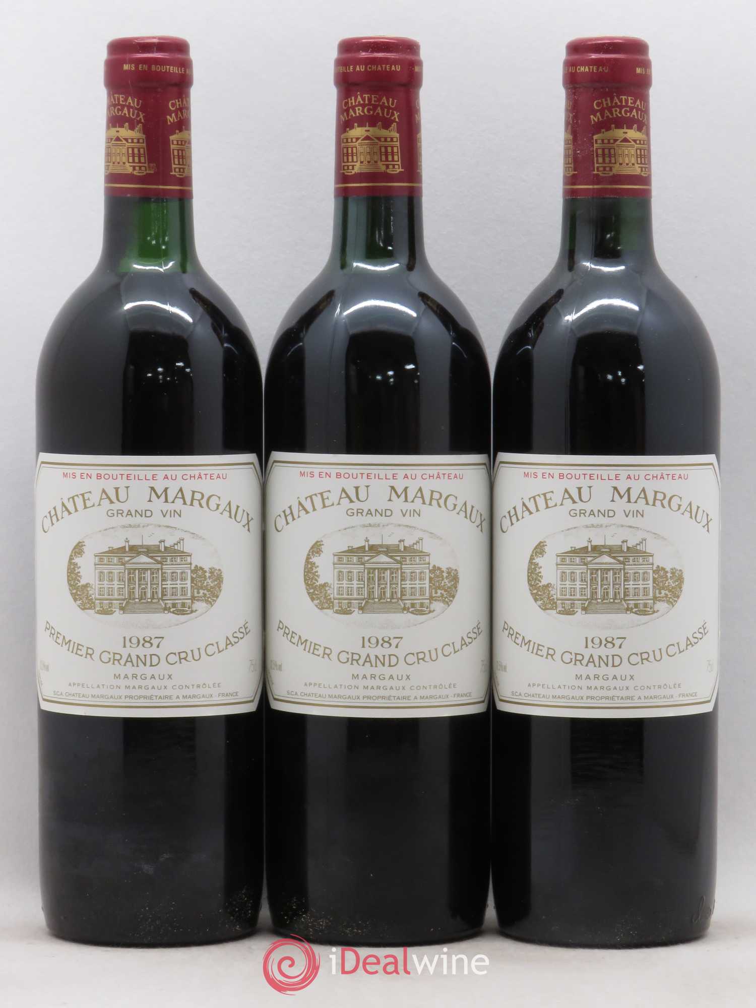 Château Margaux 1er Grand Cru Classé 1987 - Lot de 12 bouteilles - 4