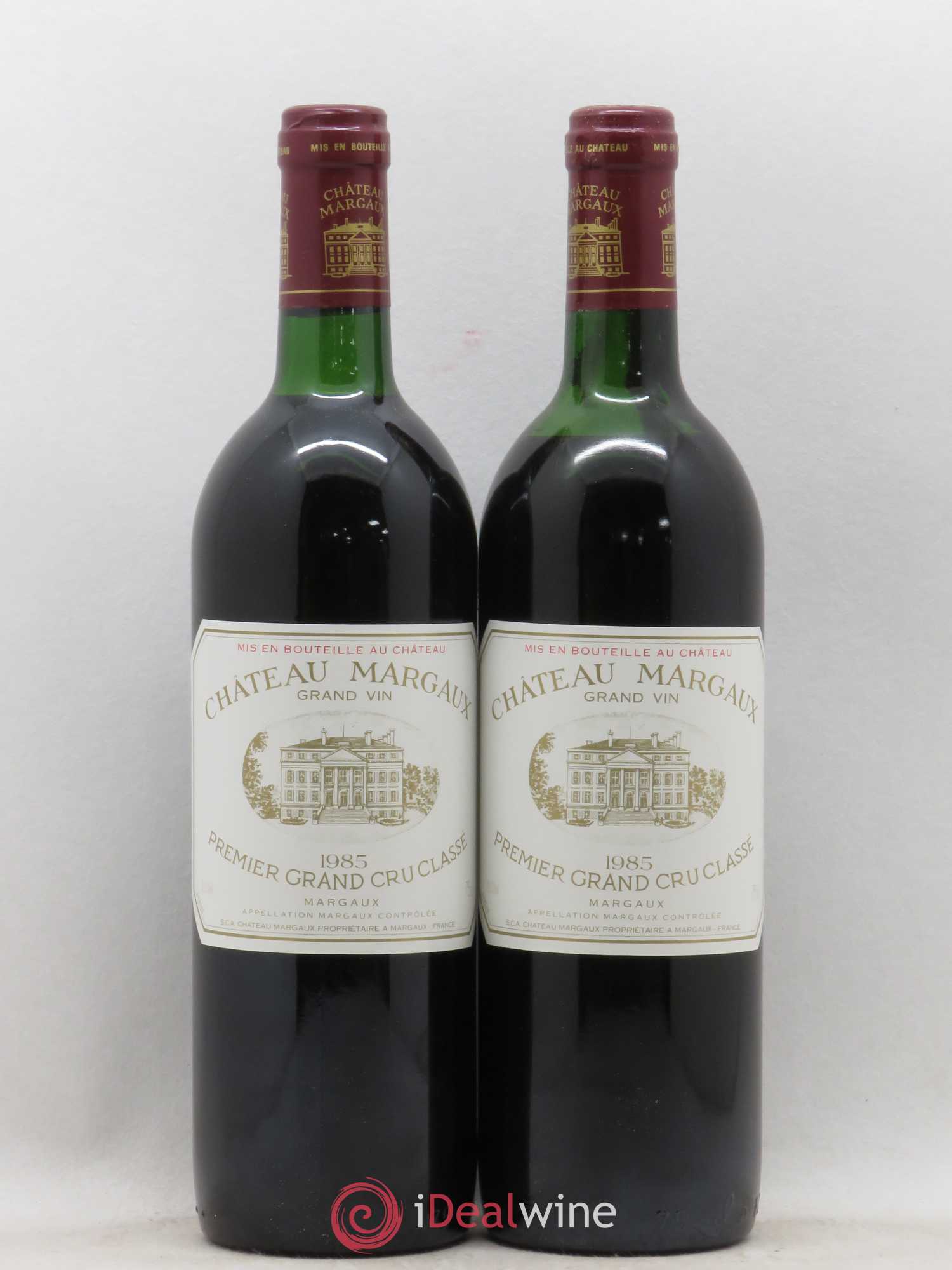 Château Margaux 1er Grand Cru Classé 1985 - Lot de 2 bouteilles - 0