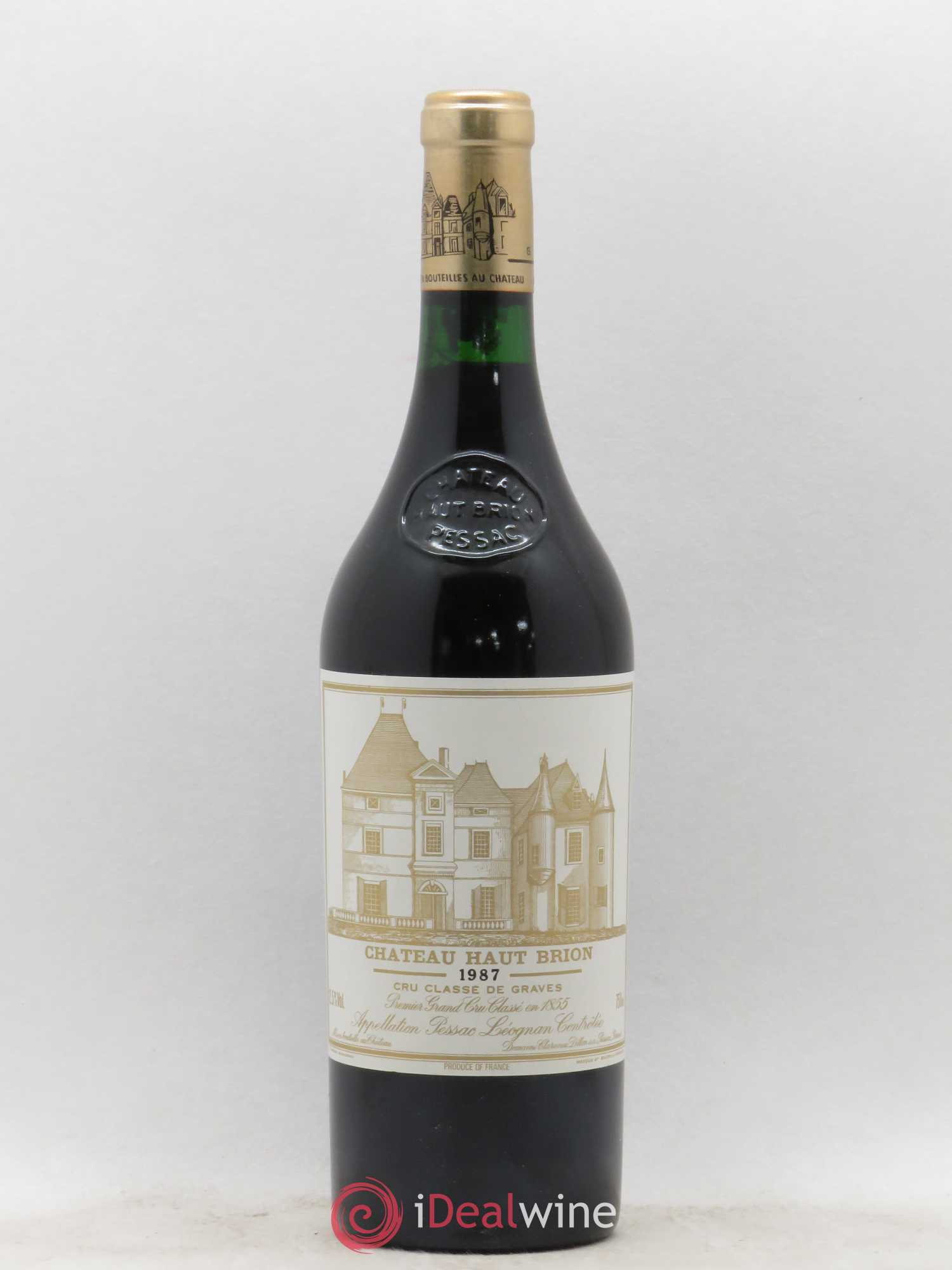 Château Haut Brion 1er Grand Cru Classé 1987 - Lot de 1 bouteille - 0