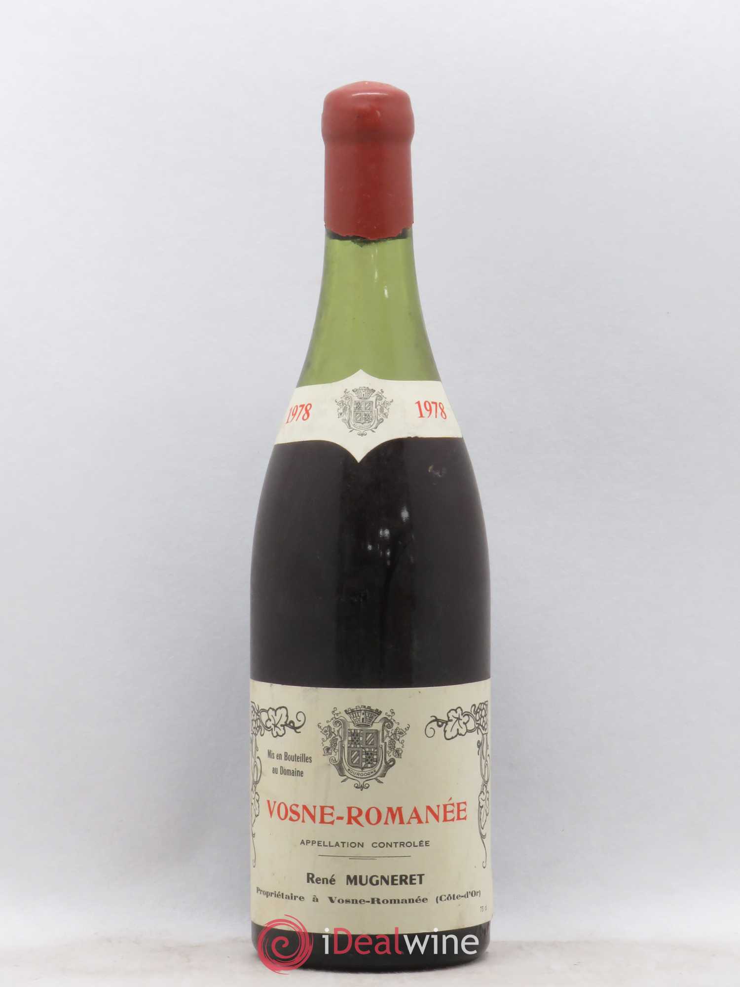 Vosne-Romanée René Mugneret 1978 - Lot de 1 bouteille - 0
