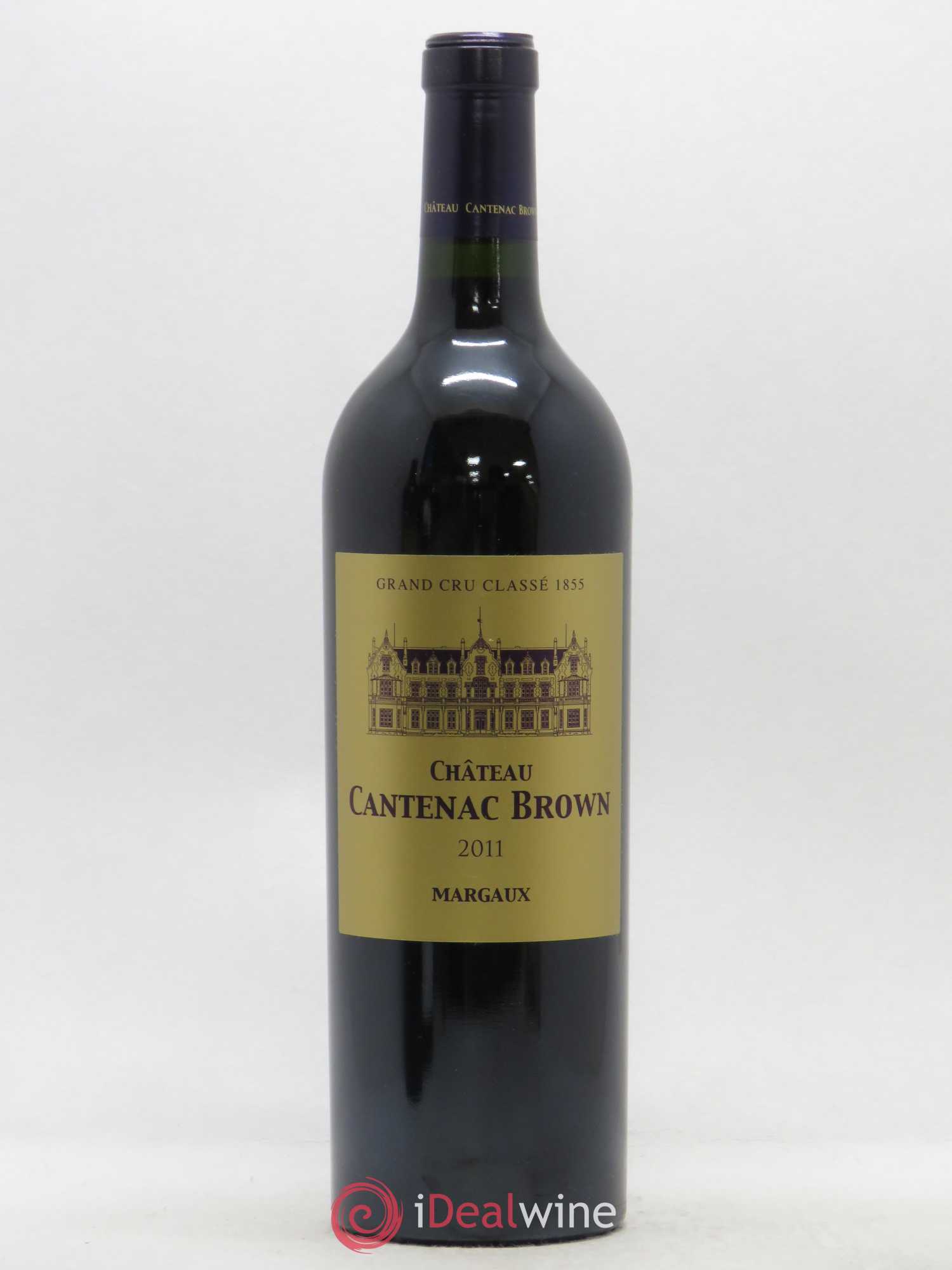 Château Cantenac Brown 3ème Grand Cru Classé 2011 - Lot de 1 bouteille - 0